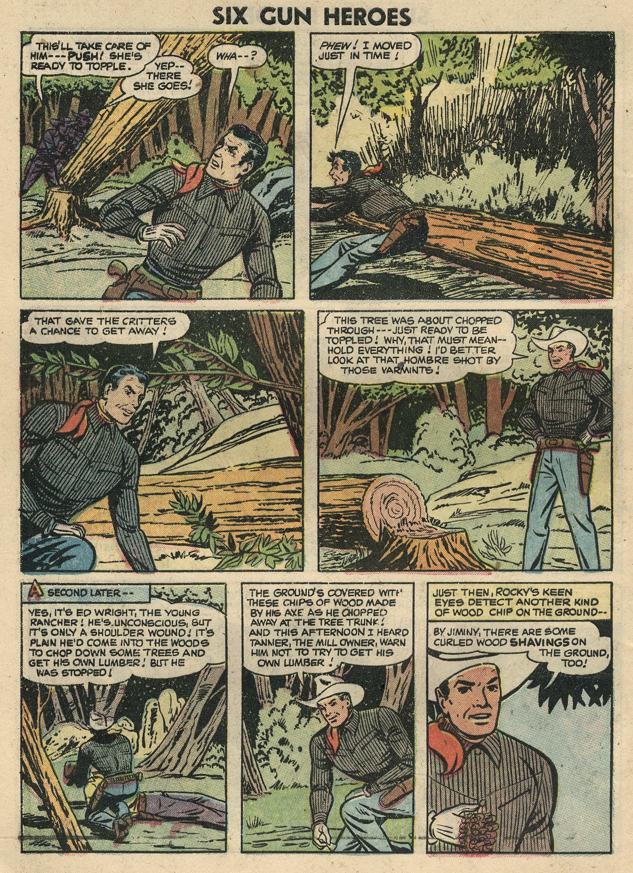Read online Six-Gun Heroes comic -  Issue #36 - 28