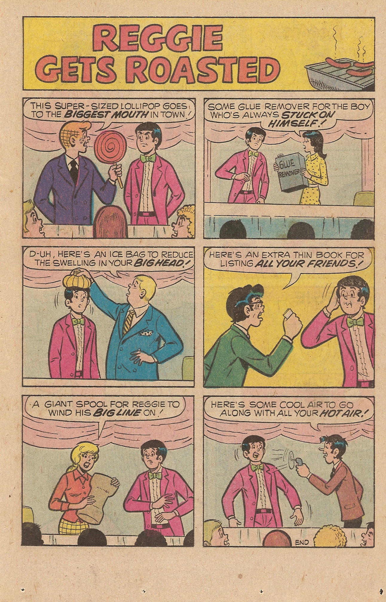 Read online Reggie's Wise Guy Jokes comic -  Issue #42 - 13