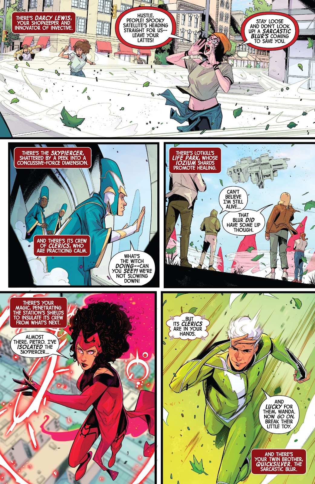 Scarlet Witch & Quicksilver issue 1 - Page 4