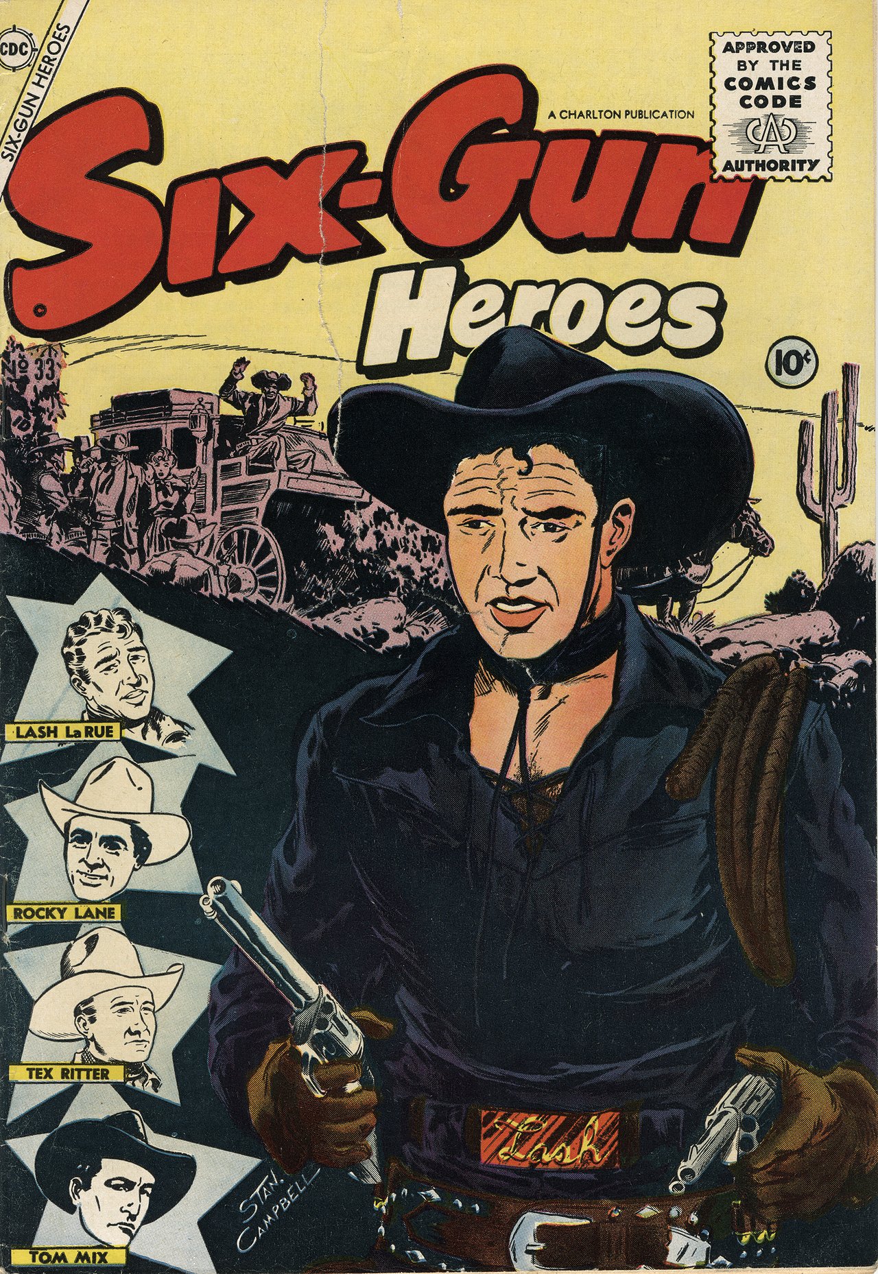 Read online Six-Gun Heroes comic -  Issue #33 - 1