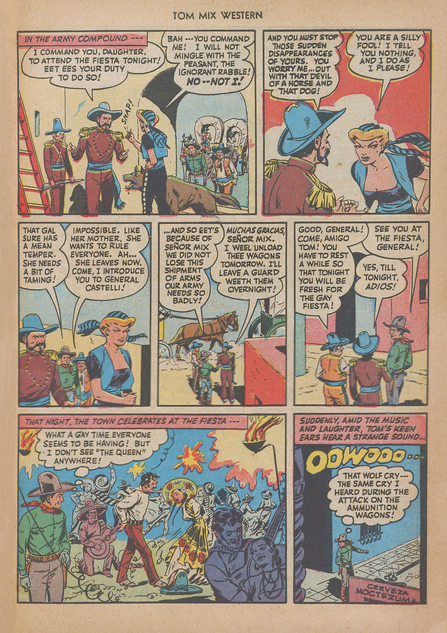 Read online Tom Mix Western (1948) comic -  Issue #12 - 7