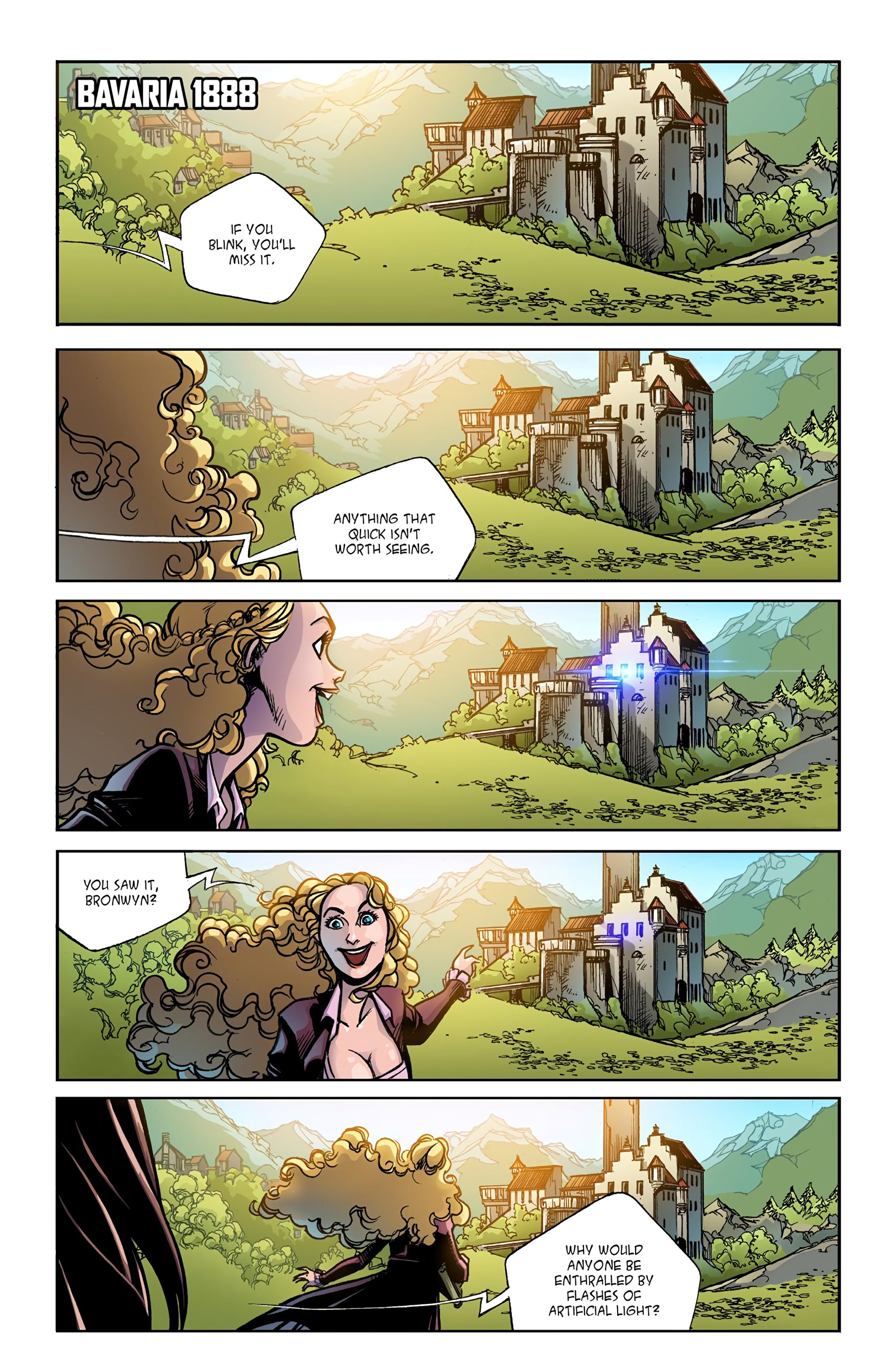 Read online Von Bach comic -  Issue #1 - 3