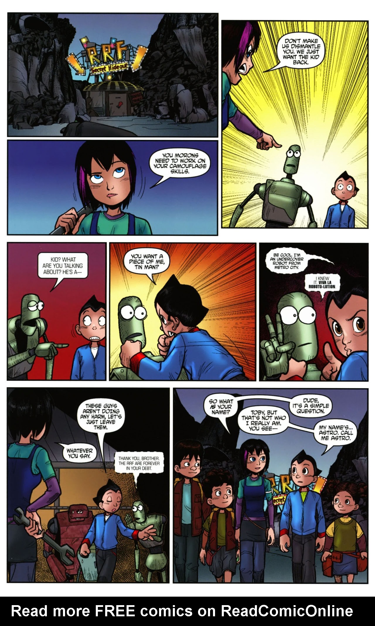 Read online Astro Boy: The Movie: Official Movie Adaptation comic -  Issue #2 - 24