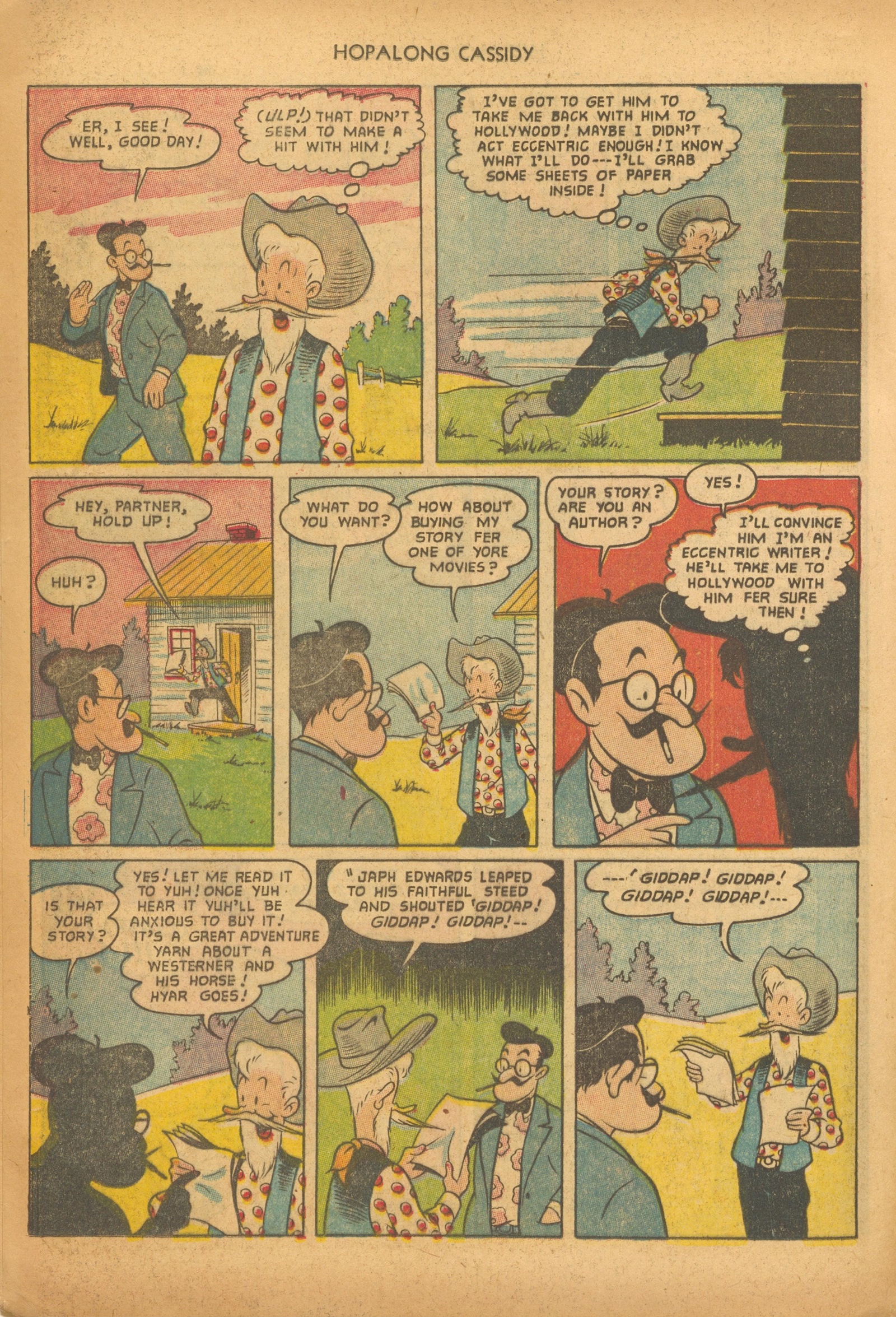 Read online Hopalong Cassidy comic -  Issue #78 - 24