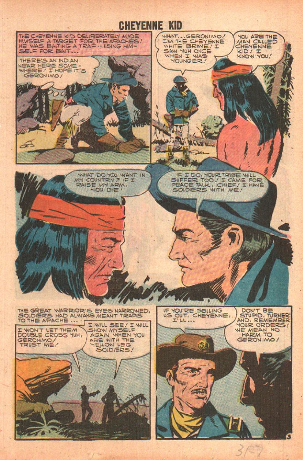 Read online Cheyenne Kid comic -  Issue #11 - 31