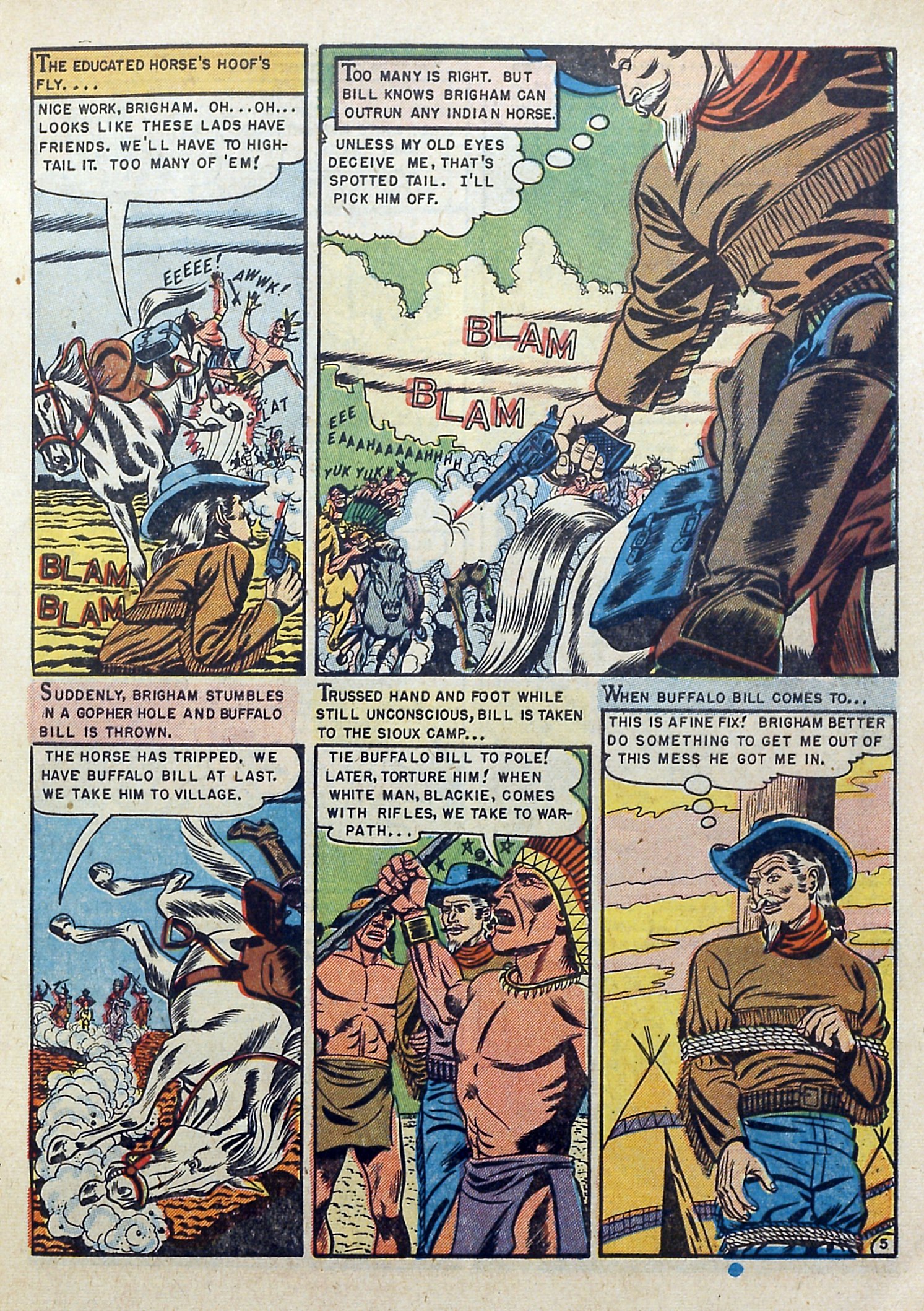 Read online Buffalo Bill comic -  Issue #5 - 7
