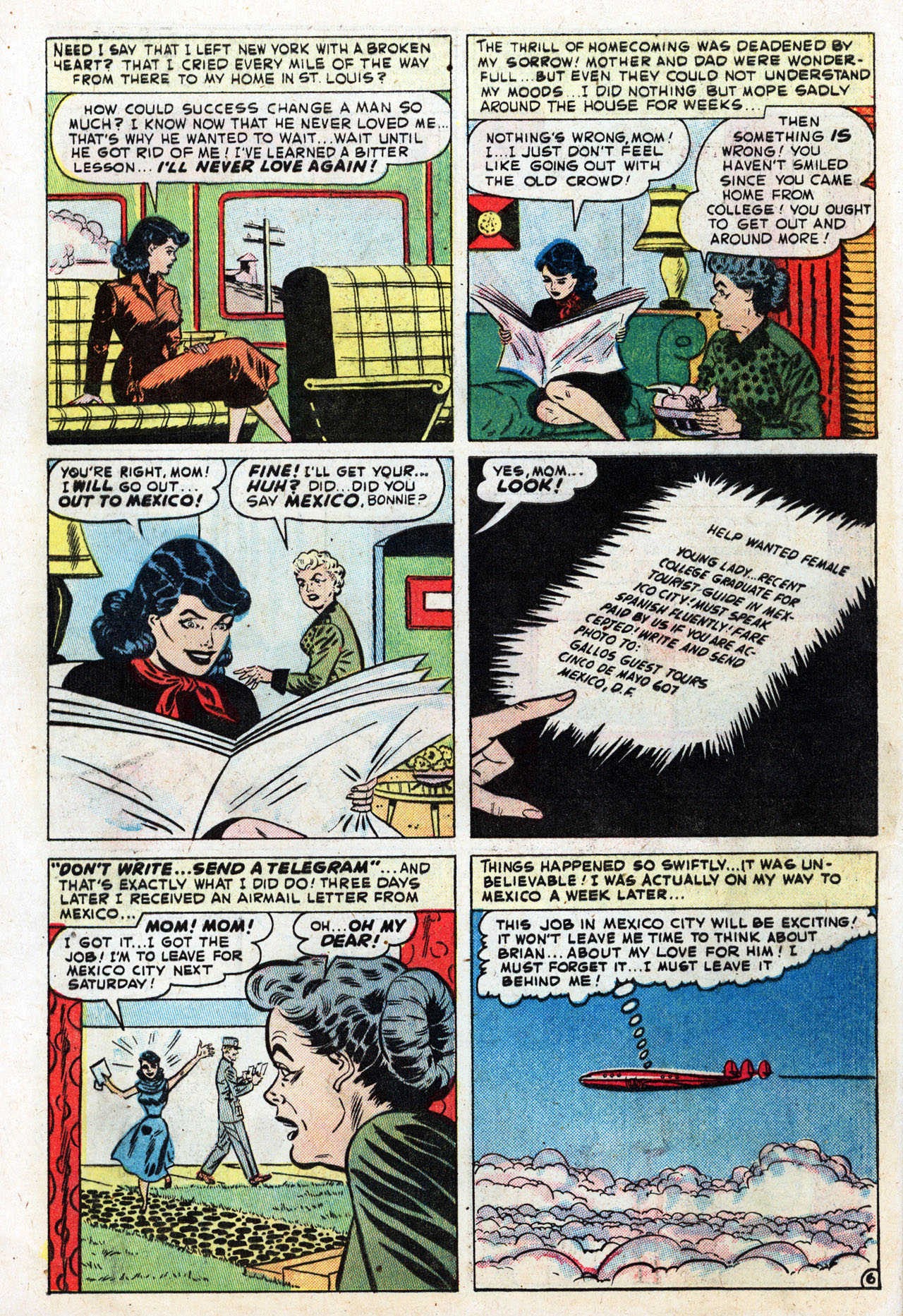 Read online Love Adventures comic -  Issue #7 - 8