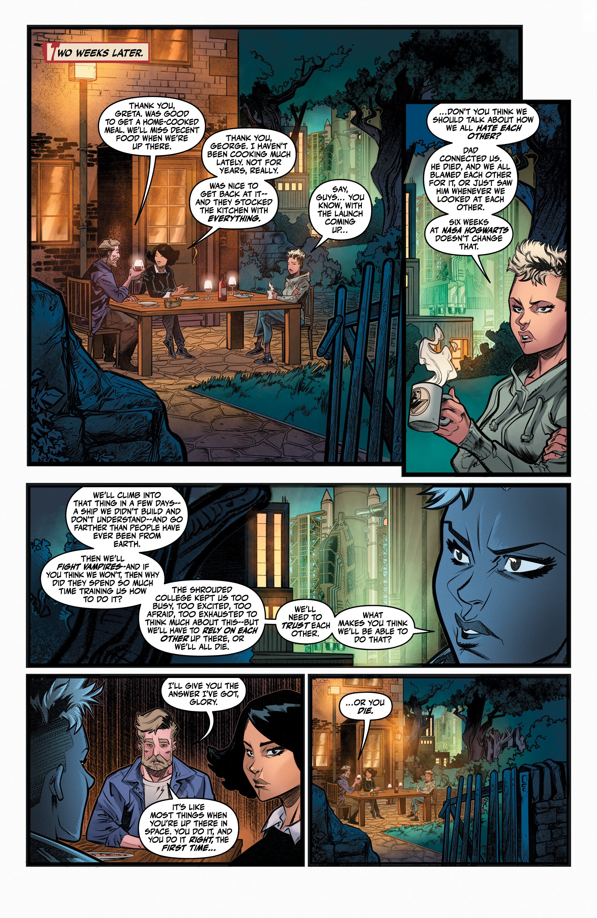 Read online The Bloody Dozen: A Tale of the Shrouded College comic -  Issue #2 - 18