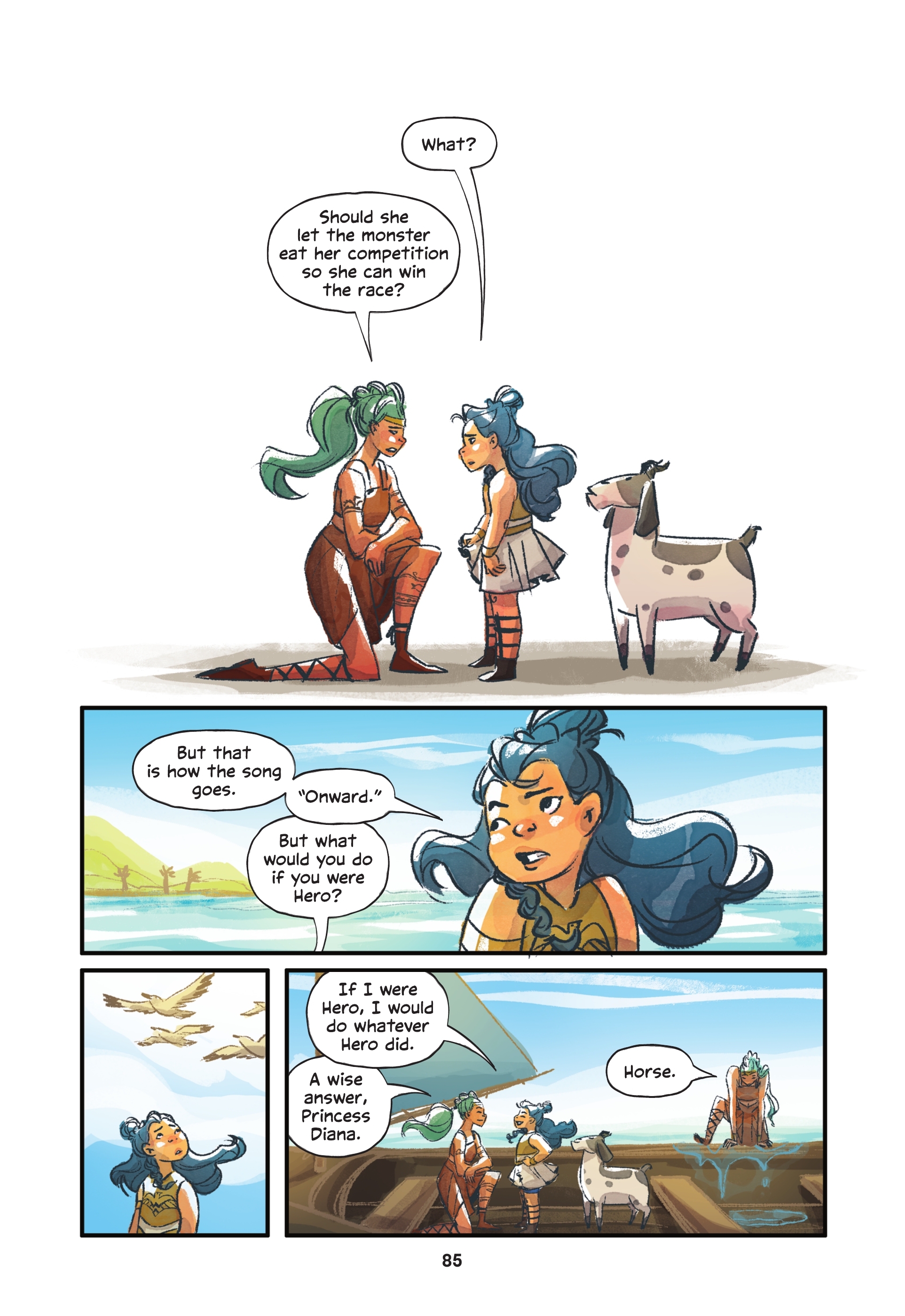 Read online Diana and the Hero's Journey comic -  Issue # TPB - 79