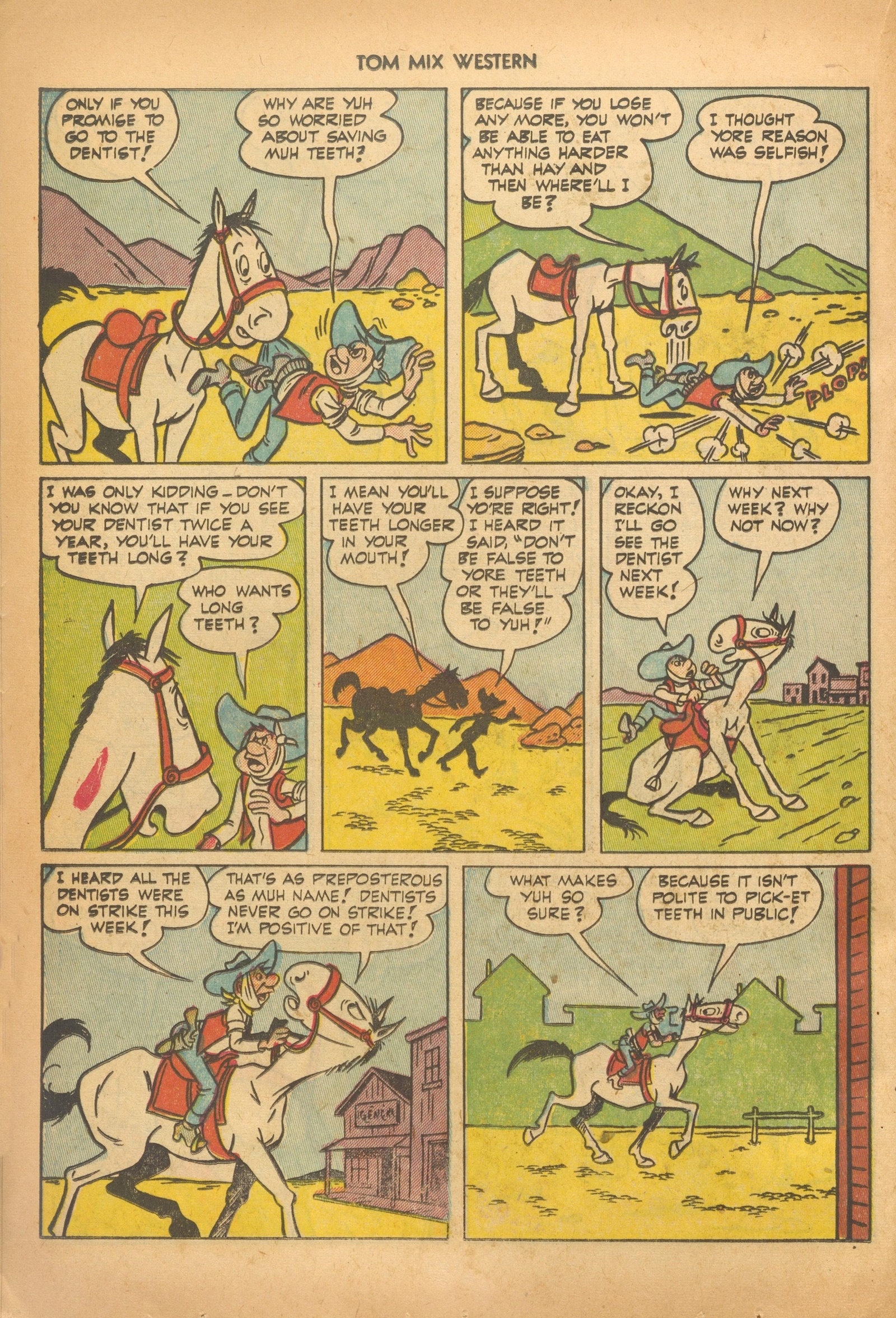 Read online Tom Mix Western (1948) comic -  Issue #56 - 24