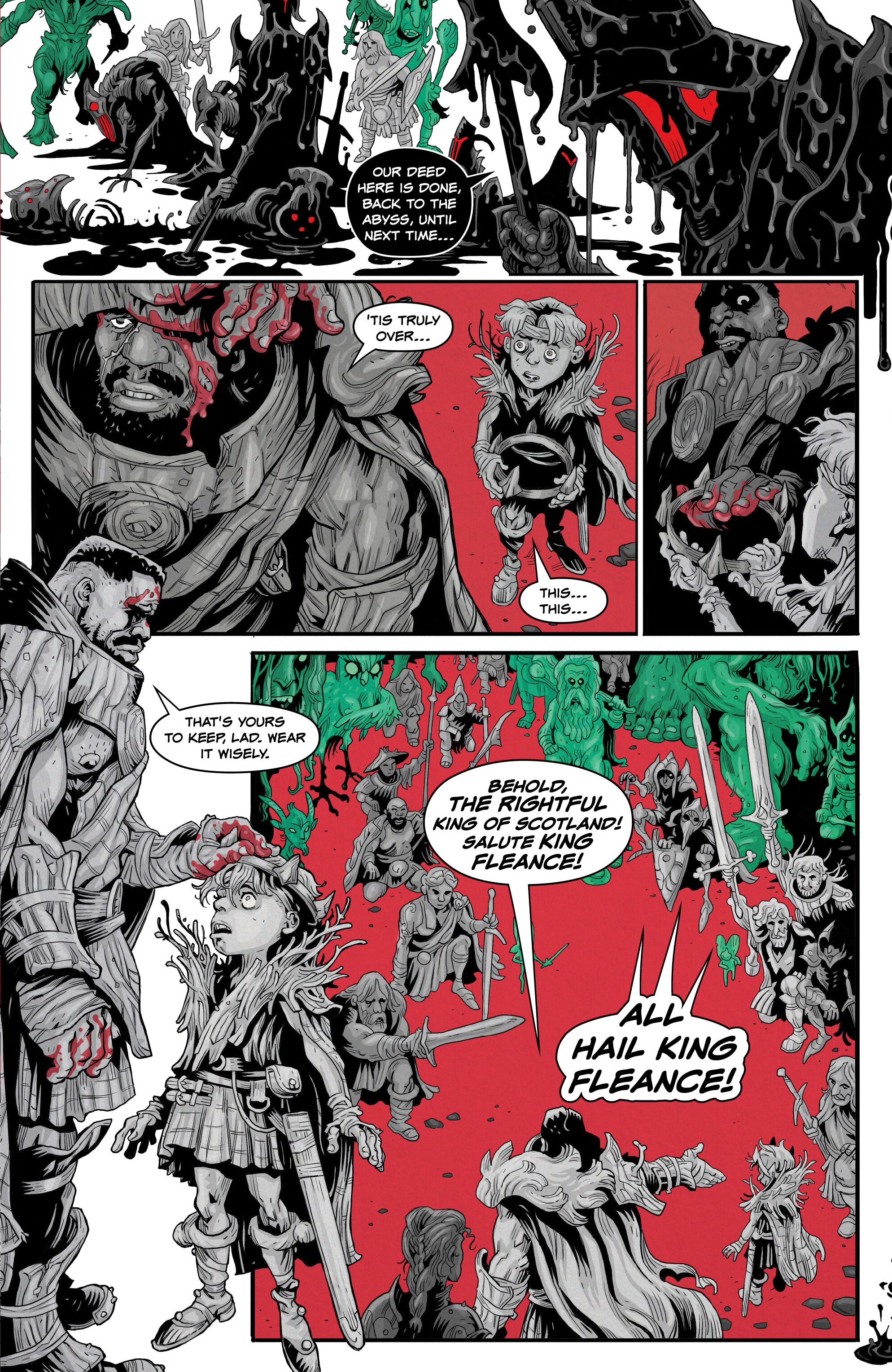 Read online Macbeth: A Tale of Horror comic -  Issue # TPB - 83