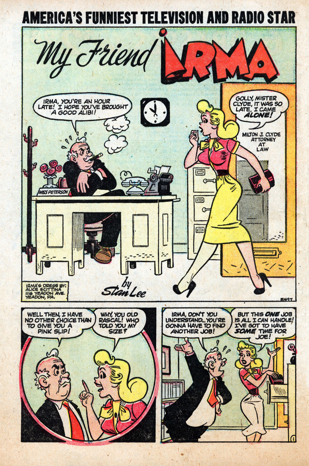 Read online My Friend Irma comic -  Issue #44 - 28