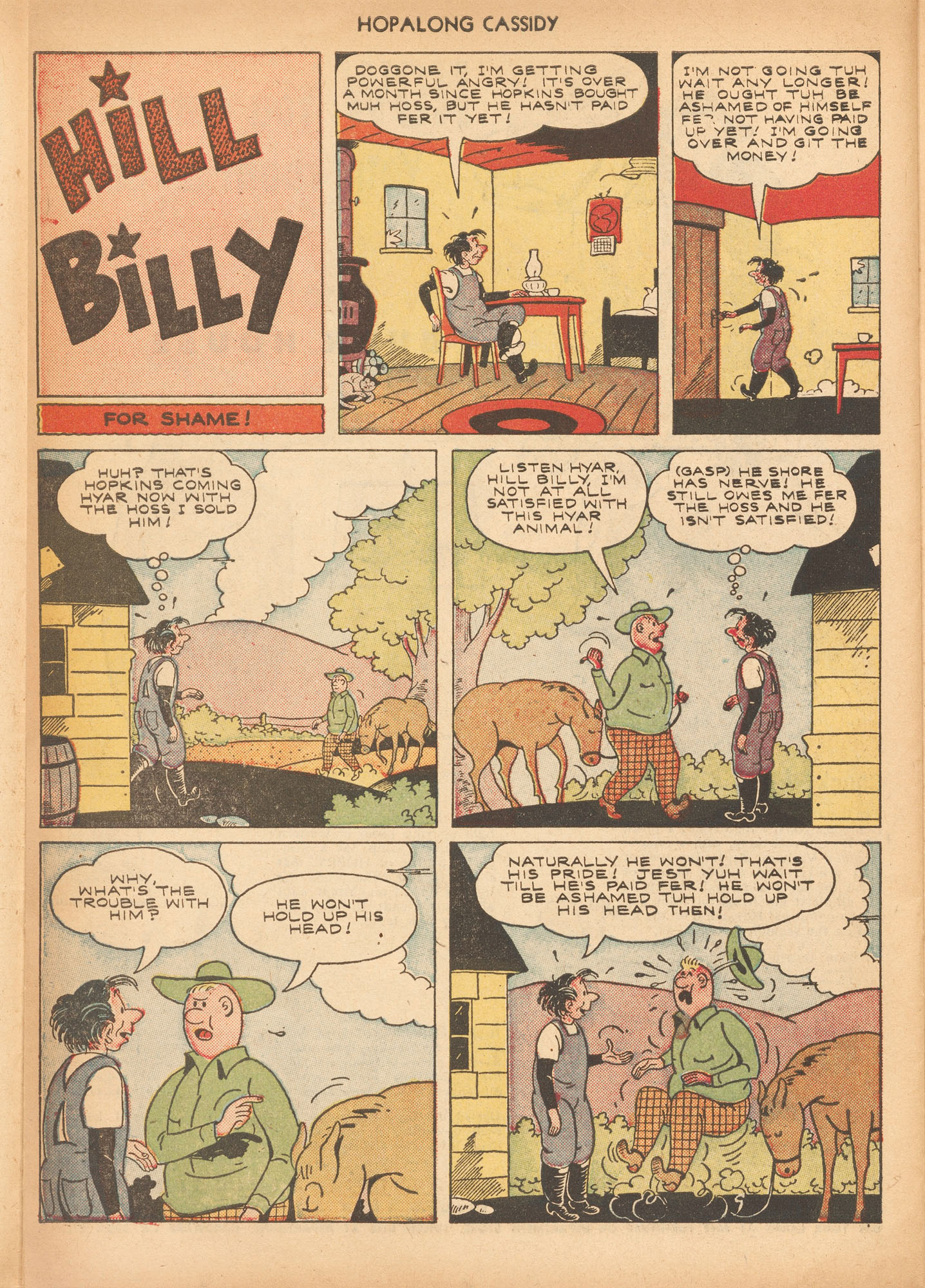 Read online Hopalong Cassidy comic -  Issue #56 - 34