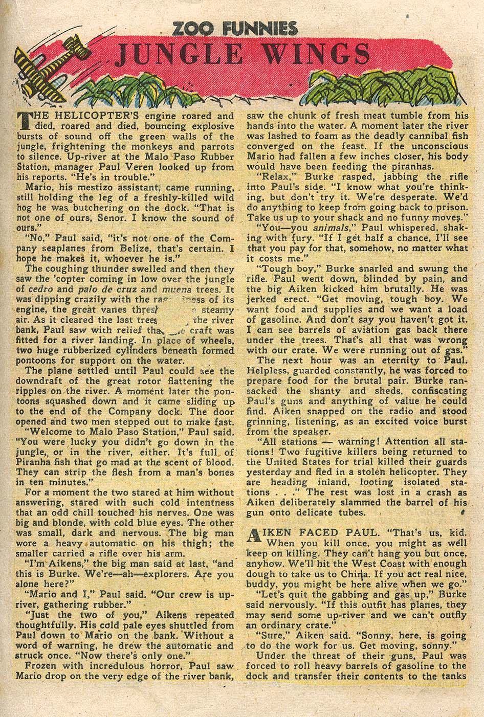 Read online Zoo Funnies comic -  Issue #12 - 17