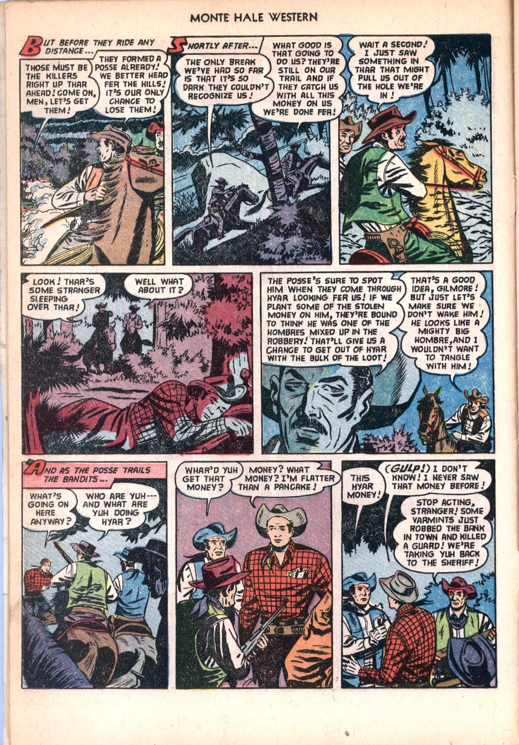 Read online Monte Hale Western comic -  Issue #81 - 12