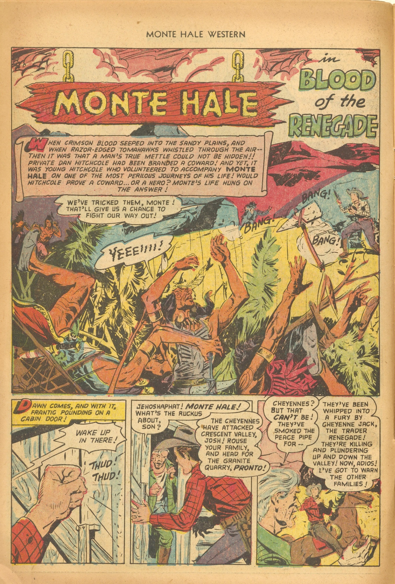 Read online Monte Hale Western comic -  Issue #80 - 10
