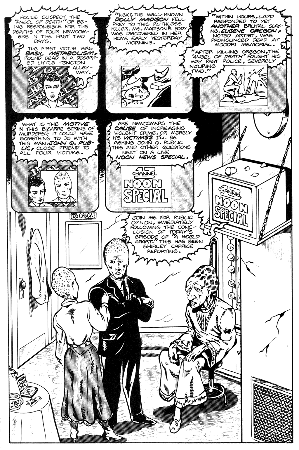 Read online Alien Nation: Public Enemy comic -  Issue #4 - 4