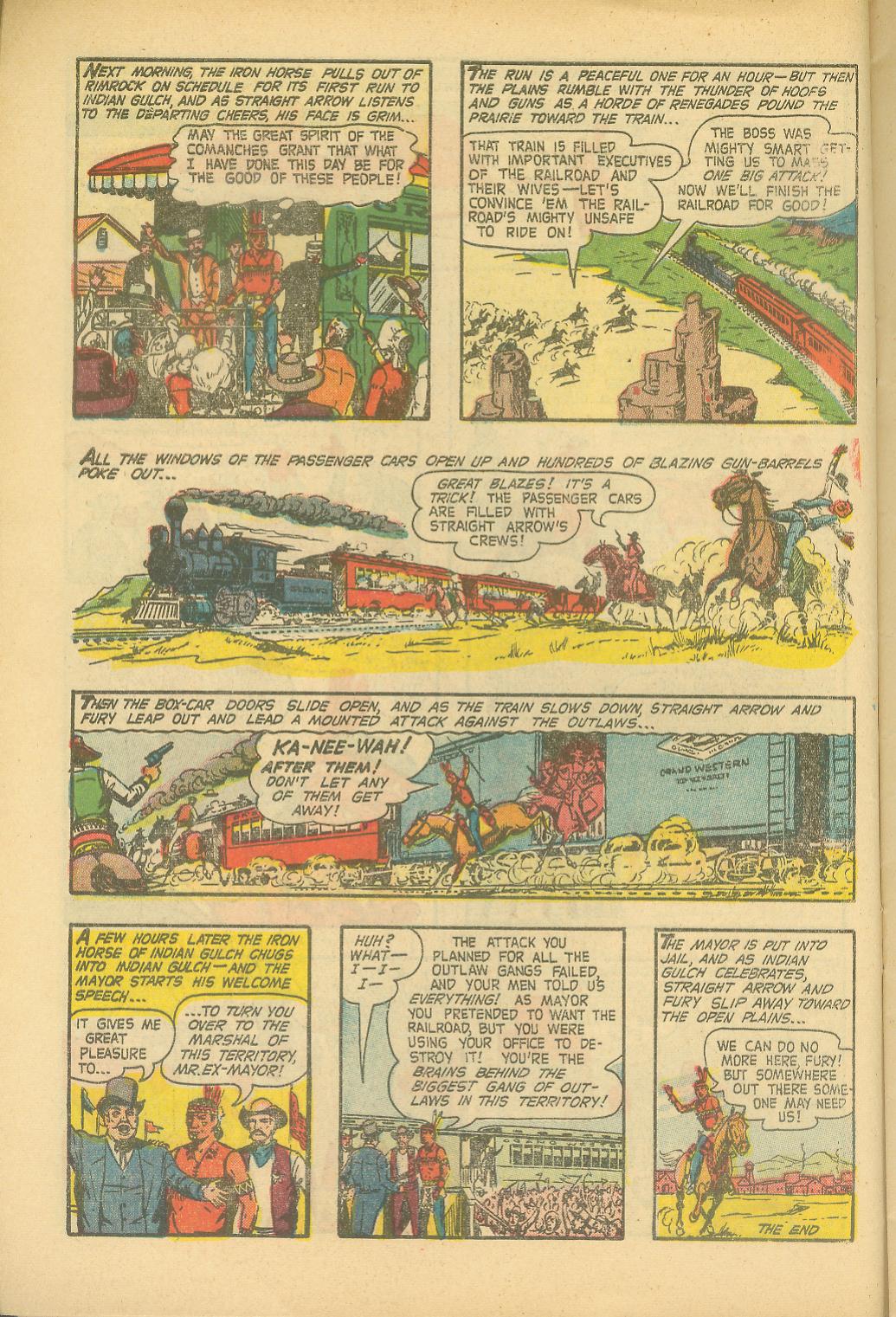 Read online Straight Arrow comic -  Issue #42 - 11