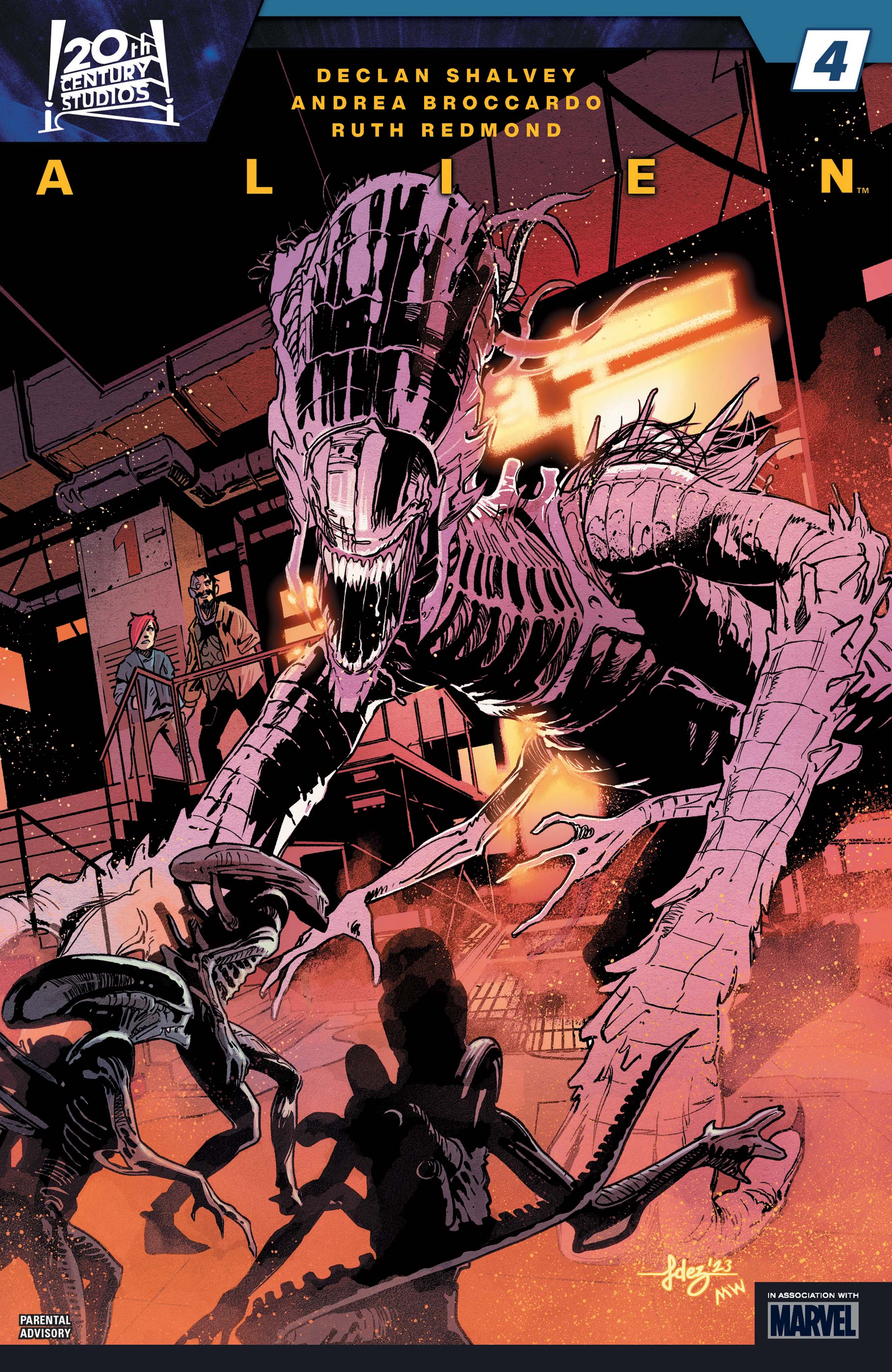 Read online Alien (2024) comic -  Issue #4 - 1