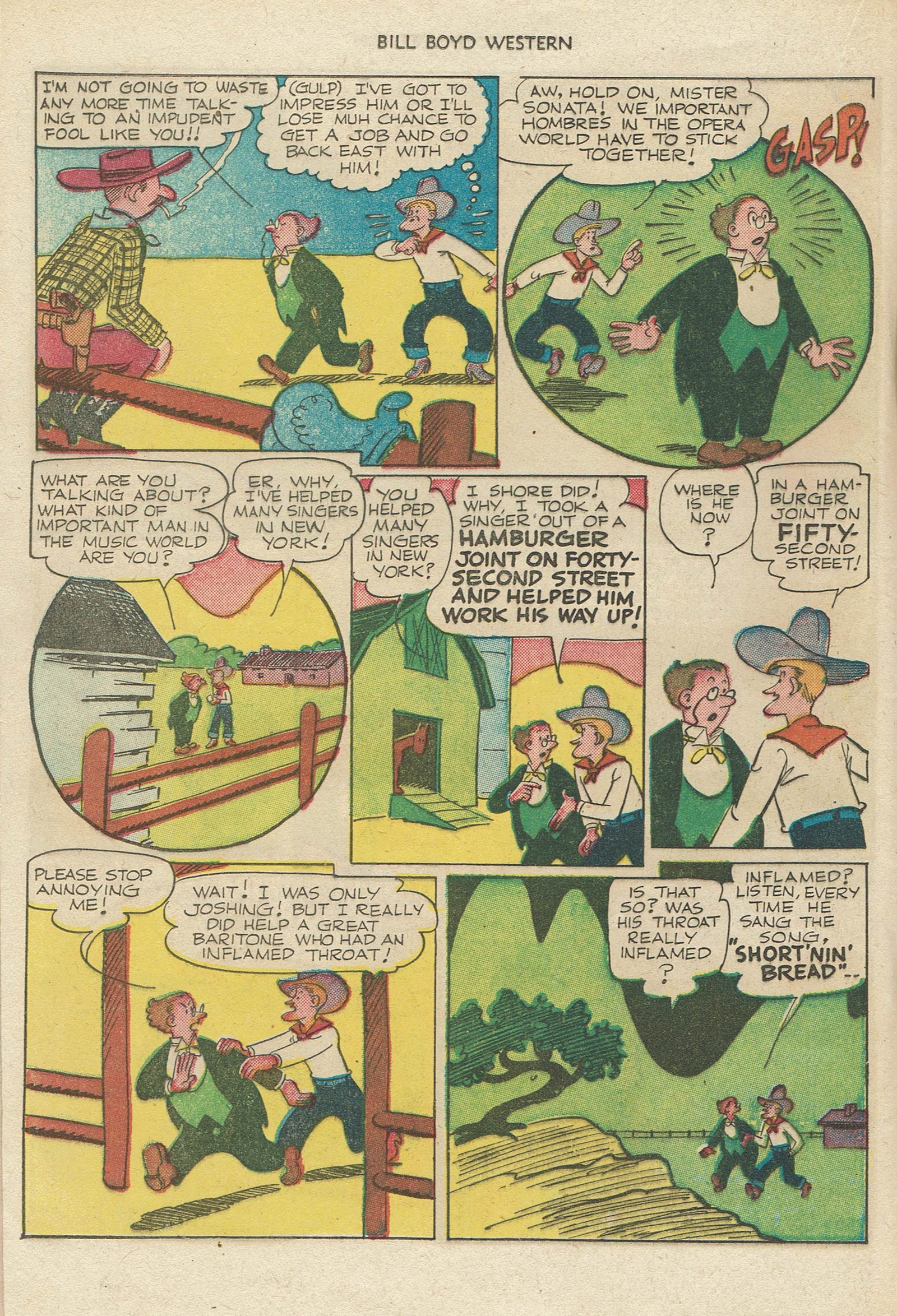 Read online Bill Boyd Western comic -  Issue #15 - 20