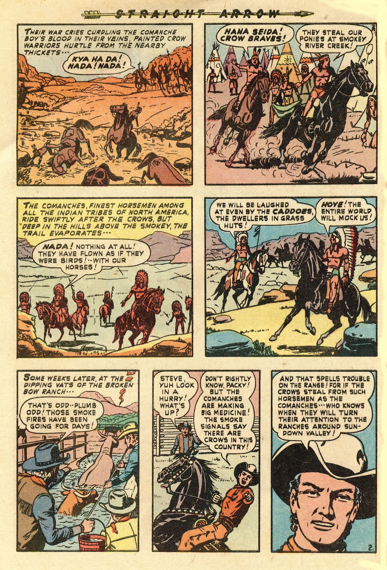 Read online Straight Arrow comic -  Issue #10 - 4