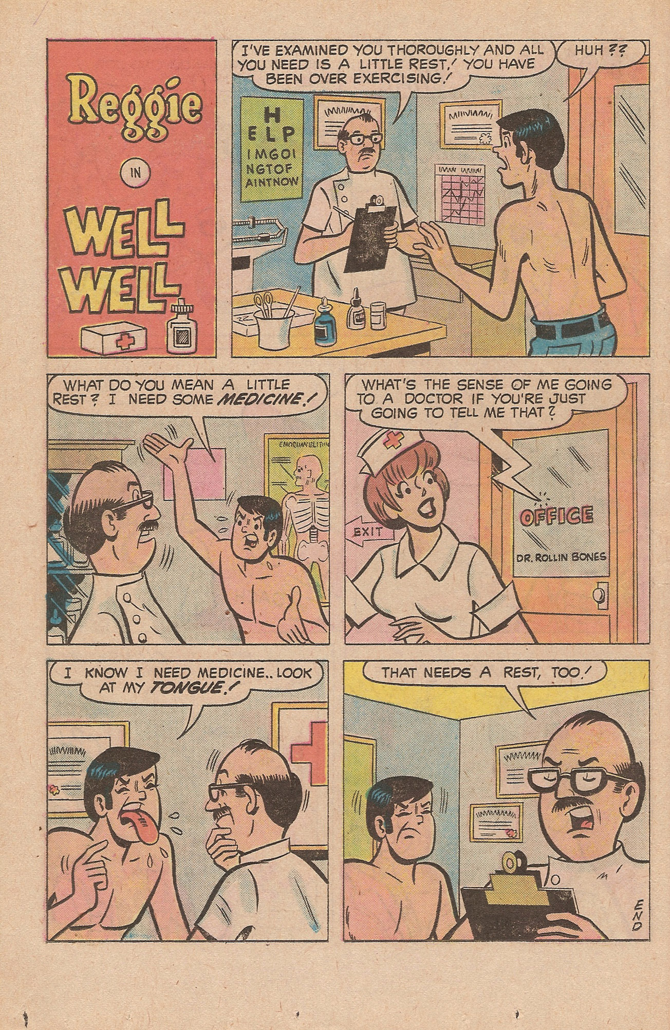 Read online Reggie's Wise Guy Jokes comic -  Issue #36 - 14
