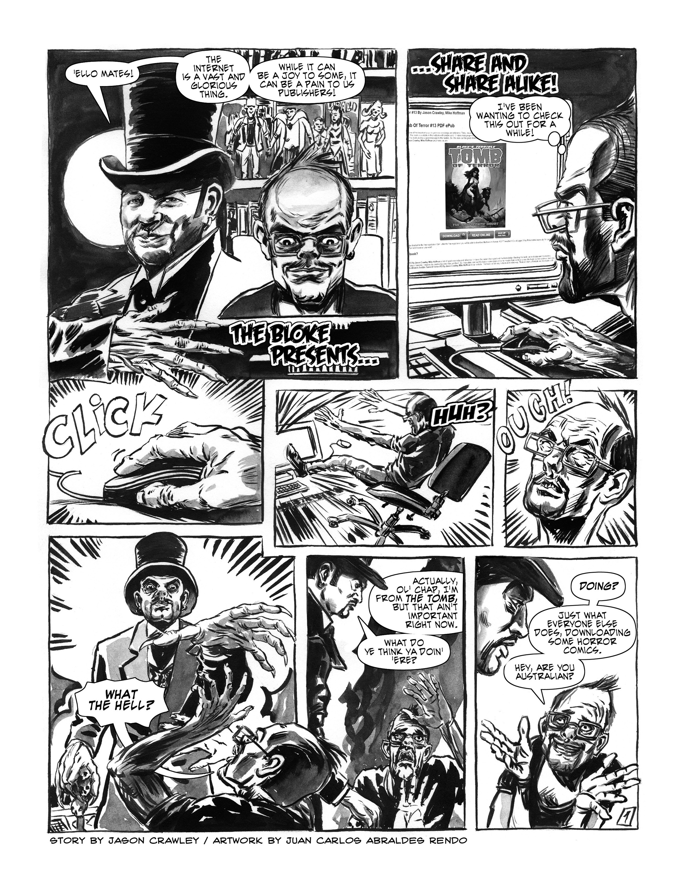 Read online Bloke's Terrible Tomb Of Terror comic -  Issue #14 - 13
