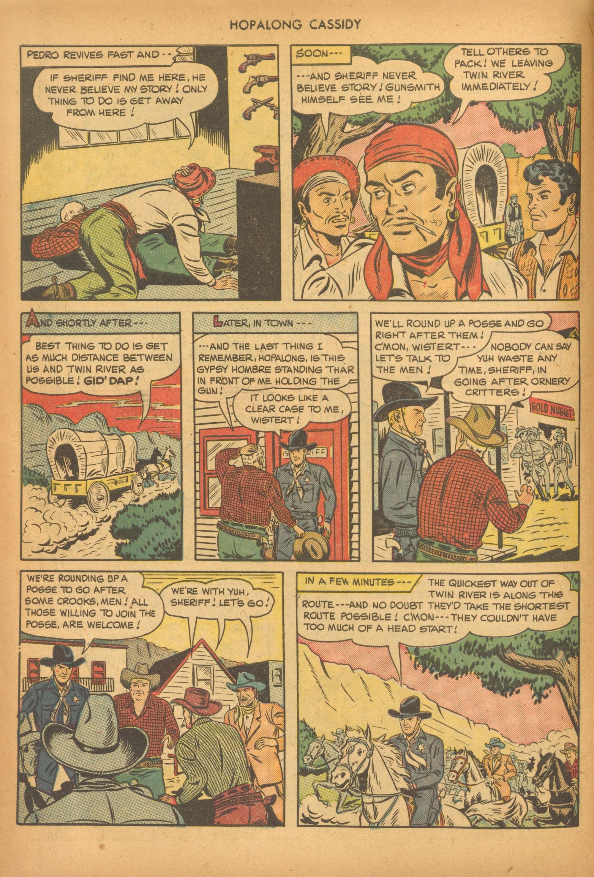 Read online Hopalong Cassidy comic -  Issue #43 - 22