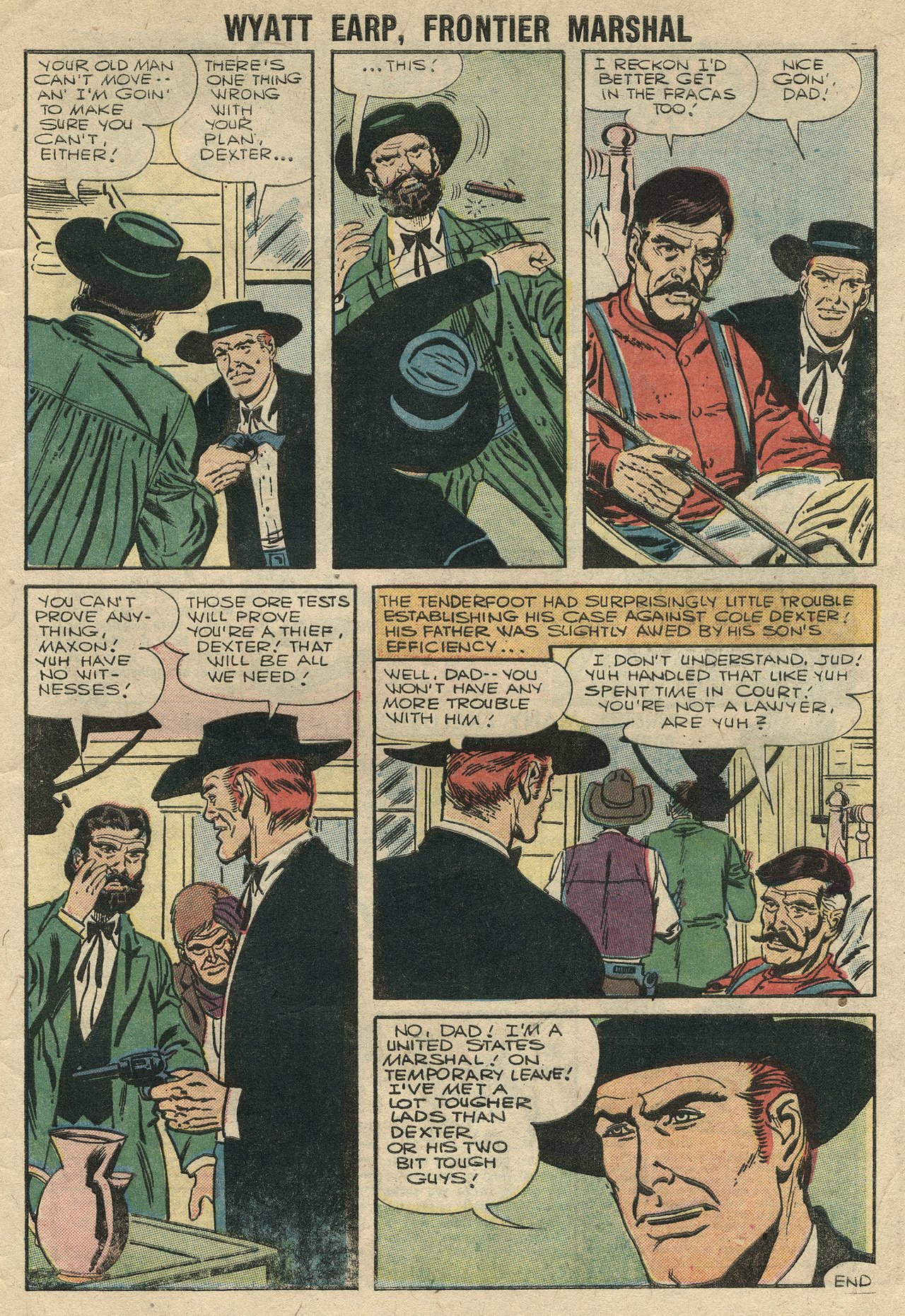 Read online Wyatt Earp Frontier Marshal comic -  Issue #14 - 33