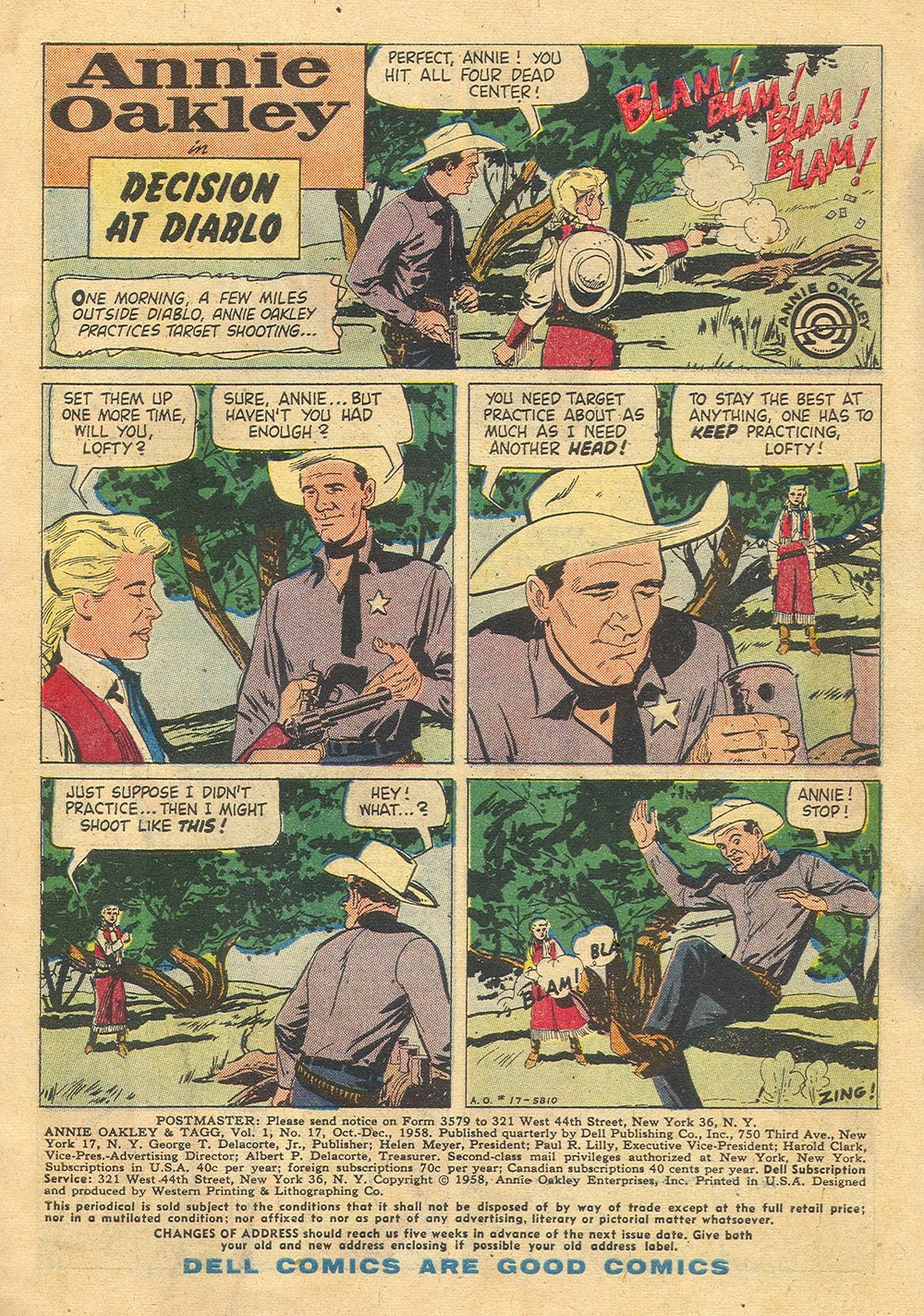 Read online Annie Oakley & Tagg comic -  Issue #17 - 3
