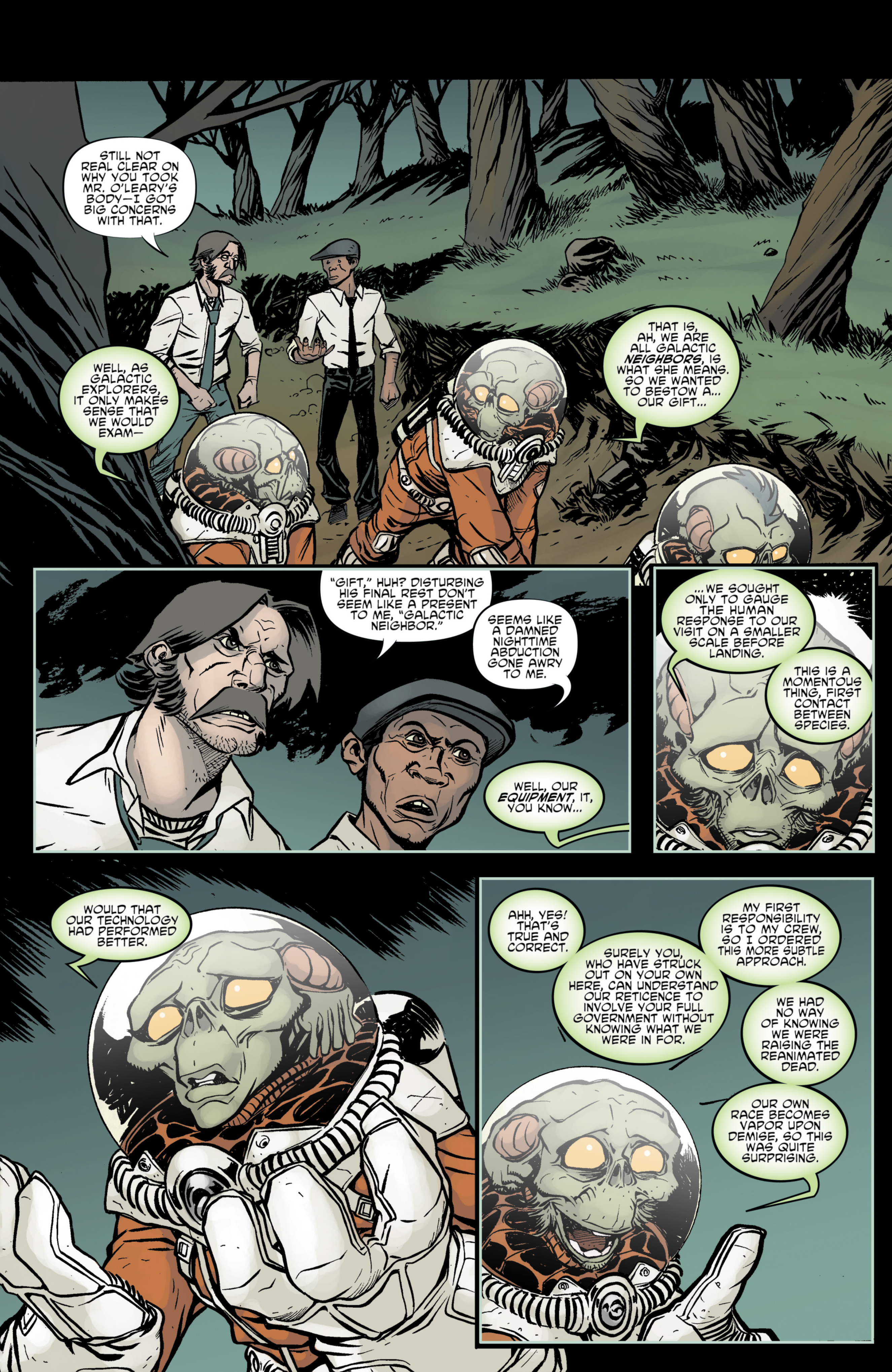 Read online The Colonized: Zombies vs. Aliens comic -  Issue # TPB - 34