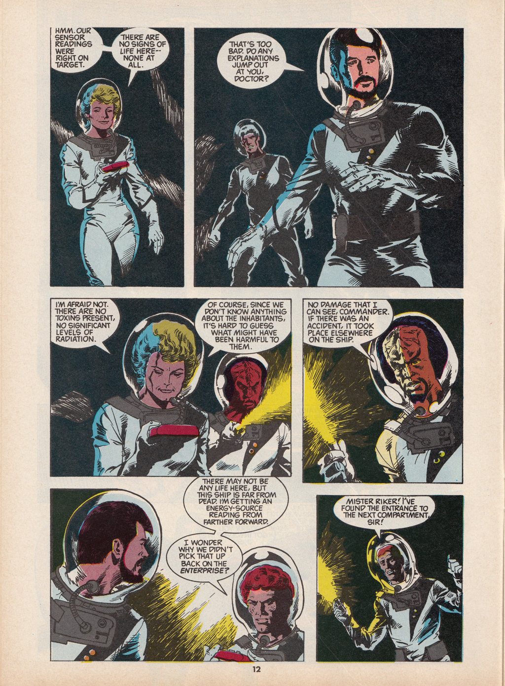 Read online Star Trek The Next Generation (1990) comic -  Issue #12 - 12