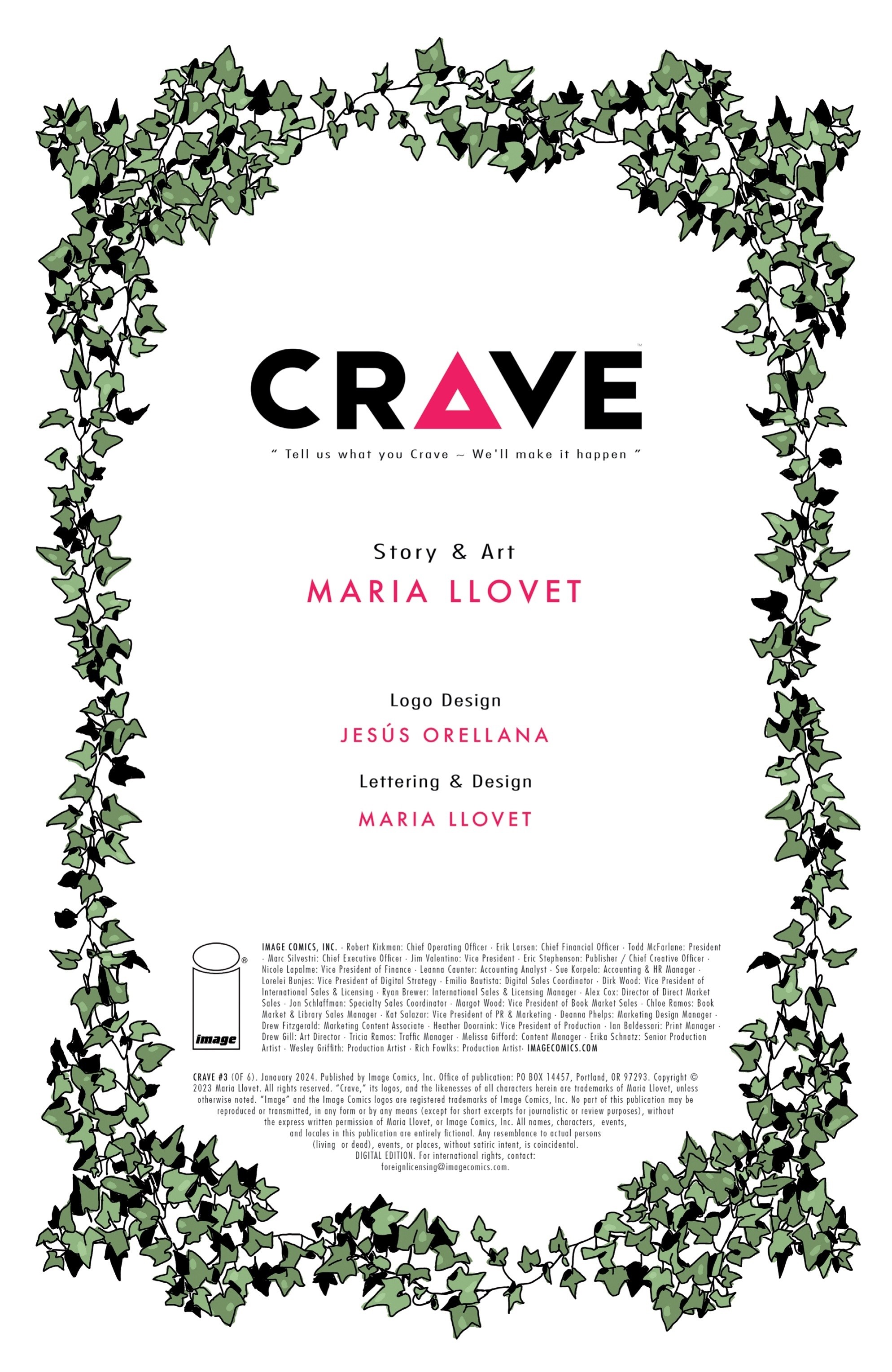 Read online Crave comic -  Issue #3 - 2