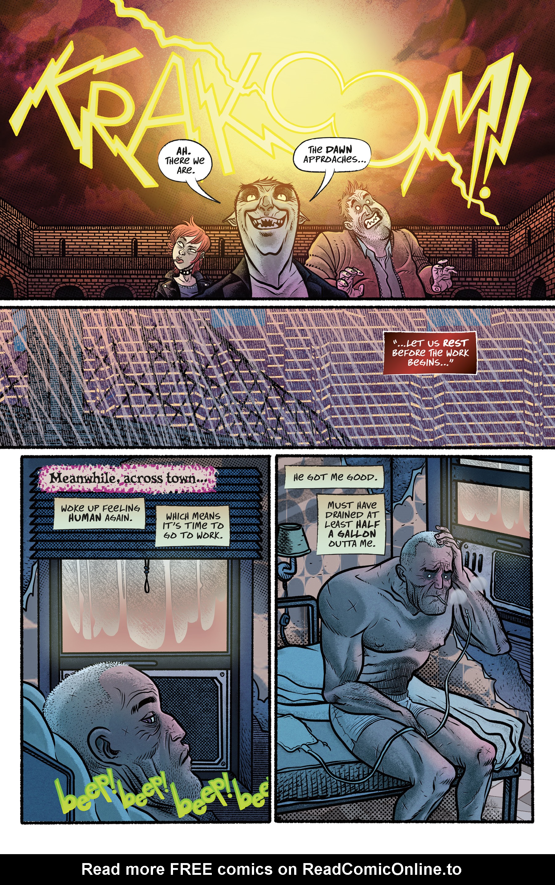 Read online Operation Sunshine comic -  Issue #4 - 5