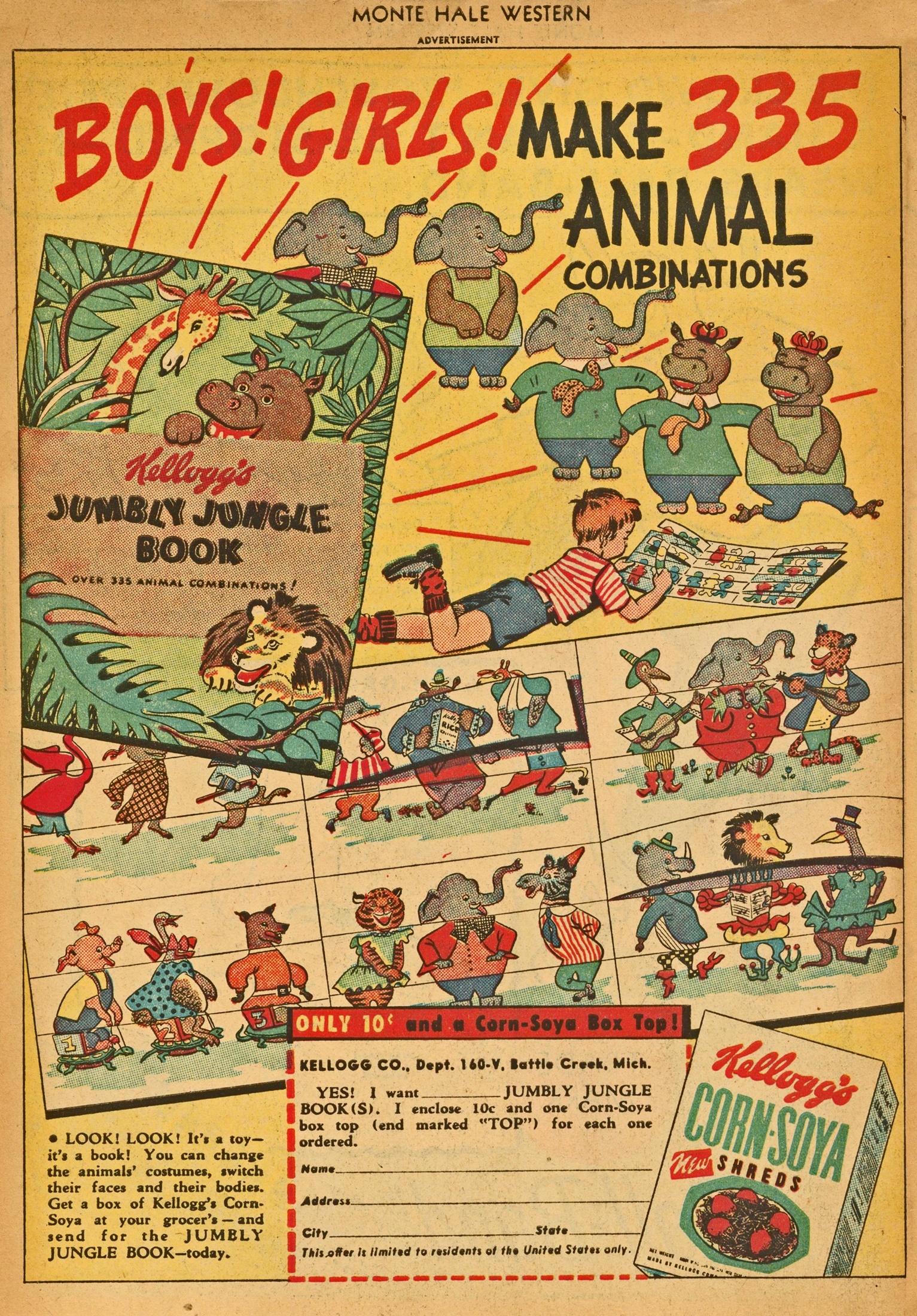 Read online Monte Hale Western comic -  Issue #30 - 50