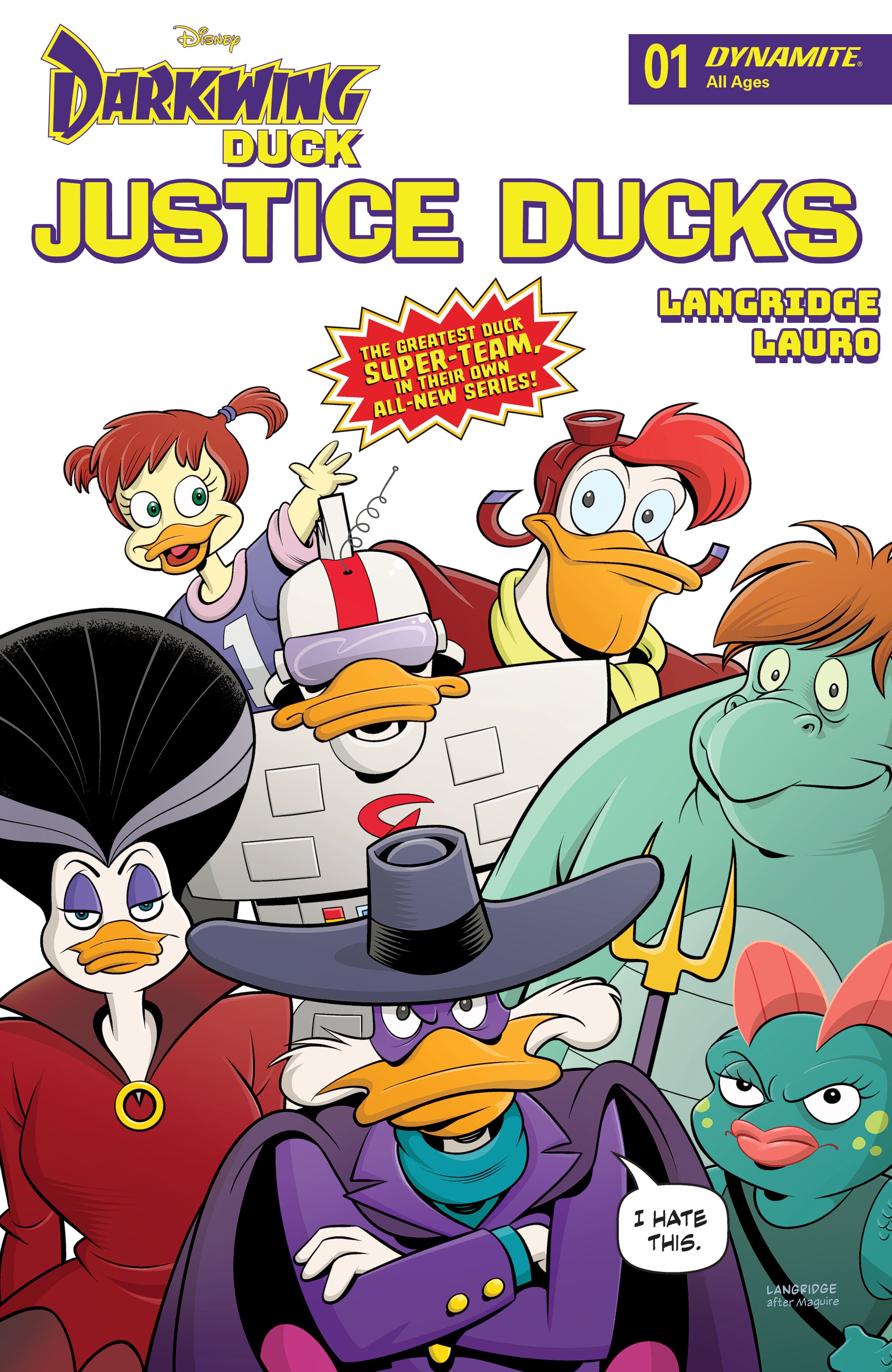 Read online Darkwing Duck: Justice Ducks comic -  Issue #1 - 3