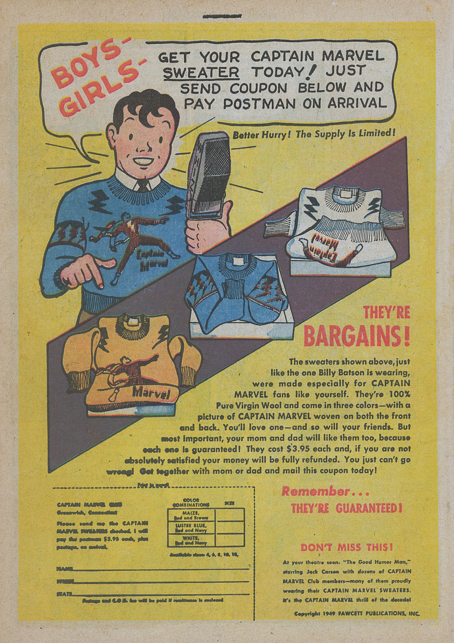 Read online Monte Hale Western comic -  Issue #48 - 50