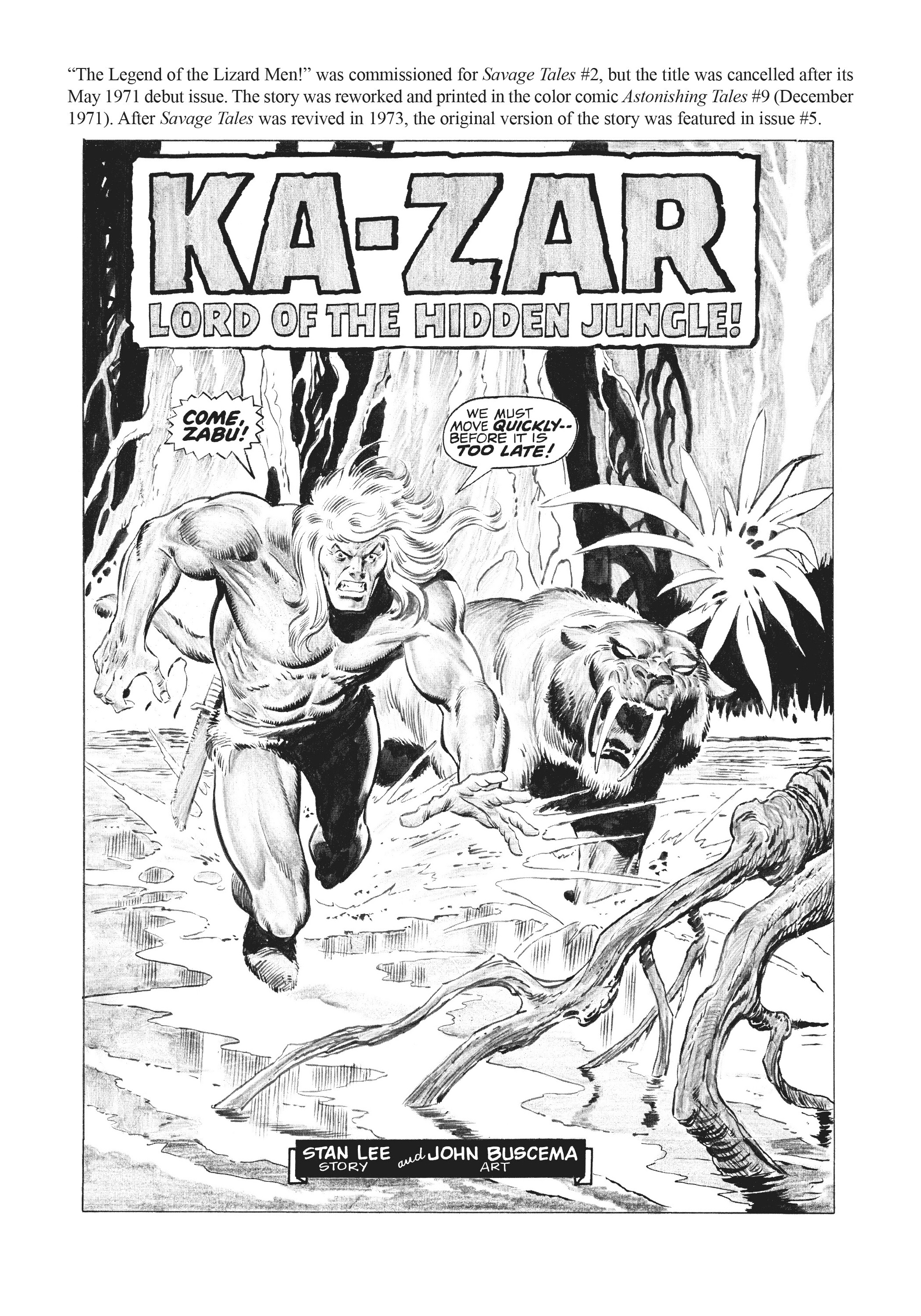 Read online Marvel Masterworks: Ka-Zar comic -  Issue # TPB 3 (Part 1) - 89