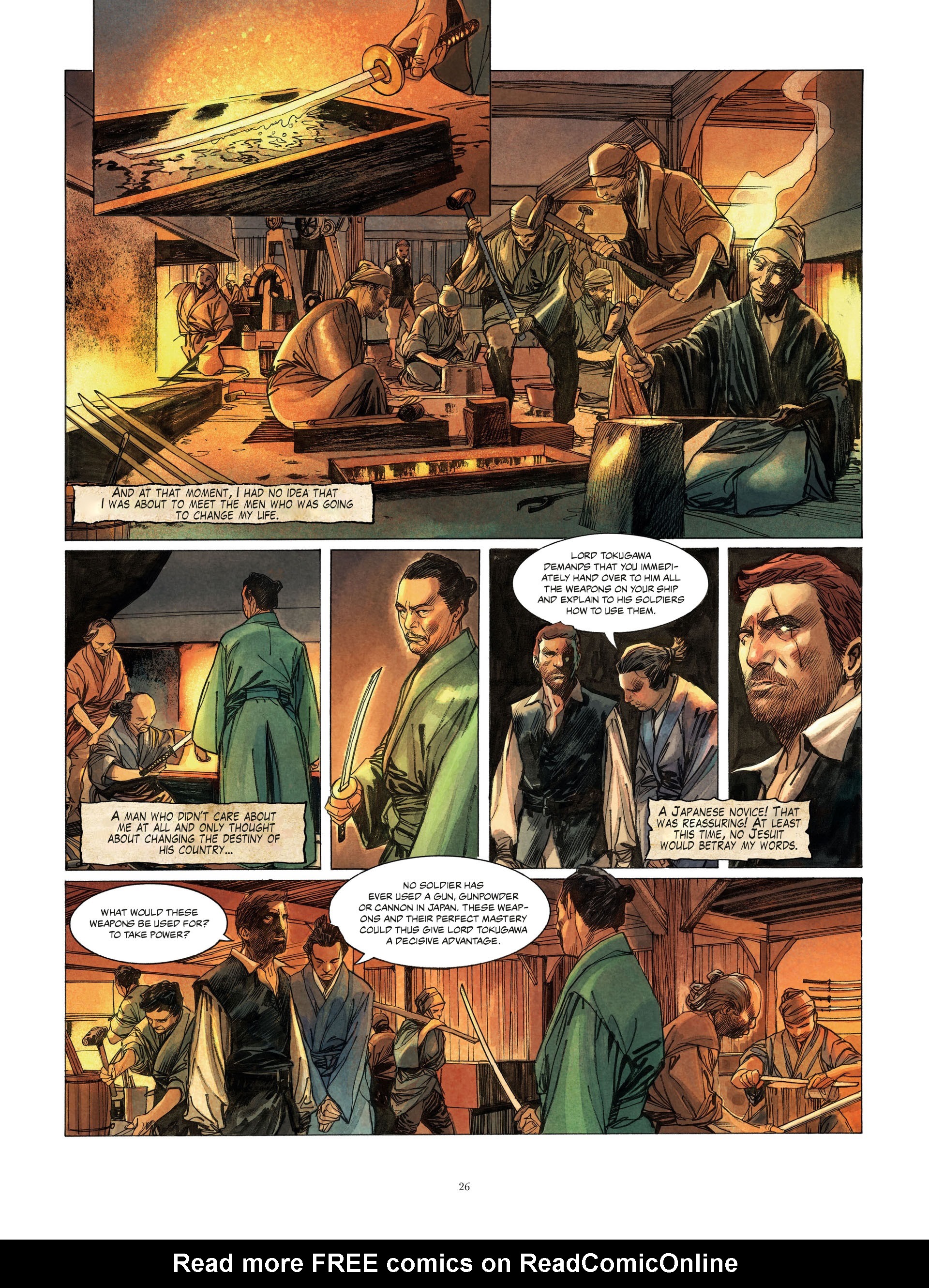 Read online William Adams, Samuraj comic -  Issue #1 - 26