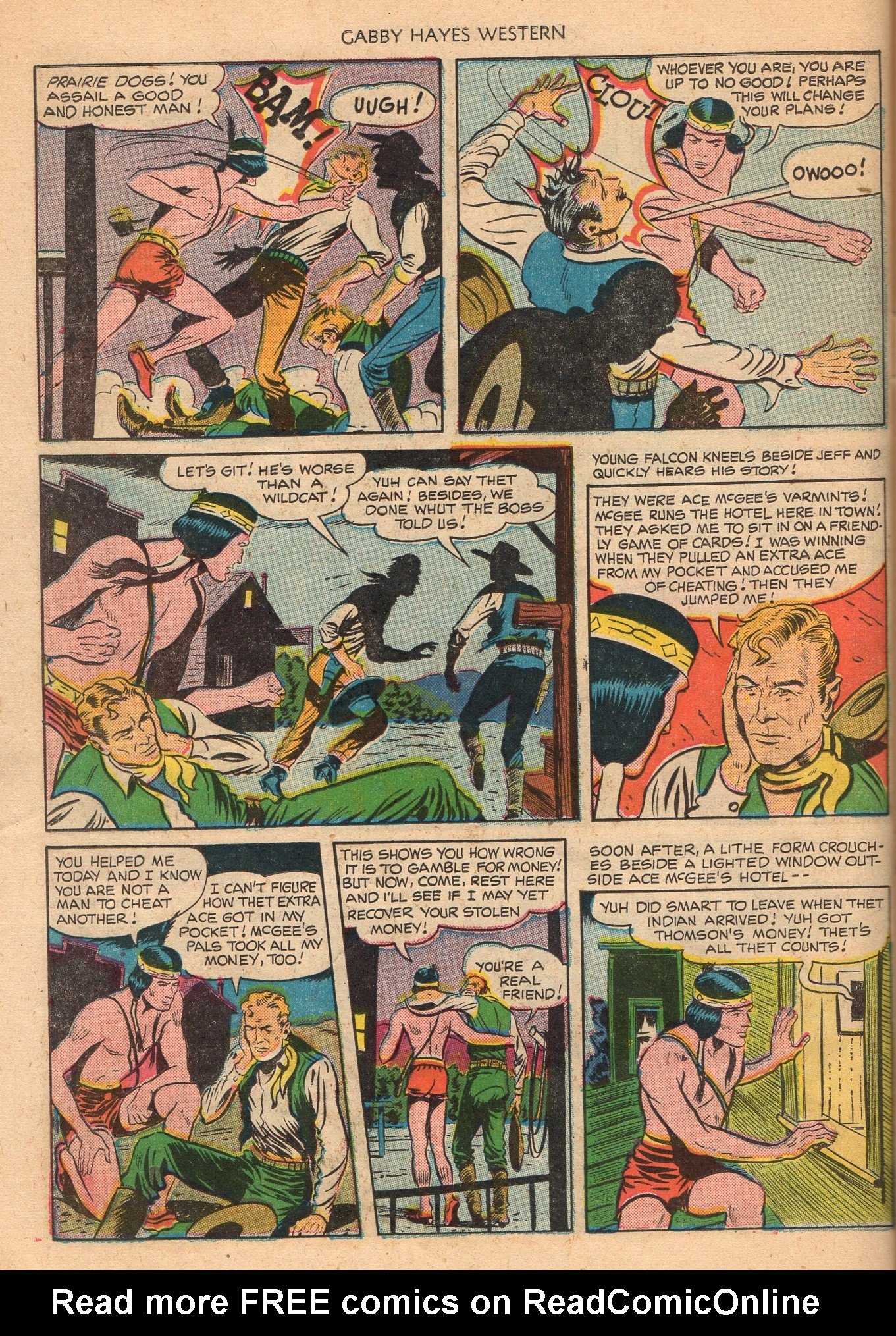 Read online Gabby Hayes Western comic -  Issue #21 - 38