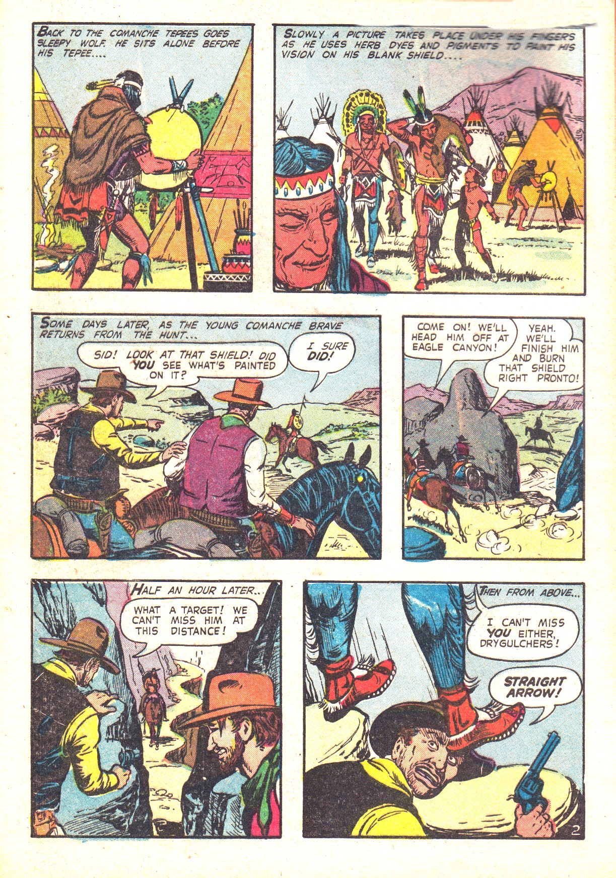 Read online Straight Arrow comic -  Issue #44 - 4