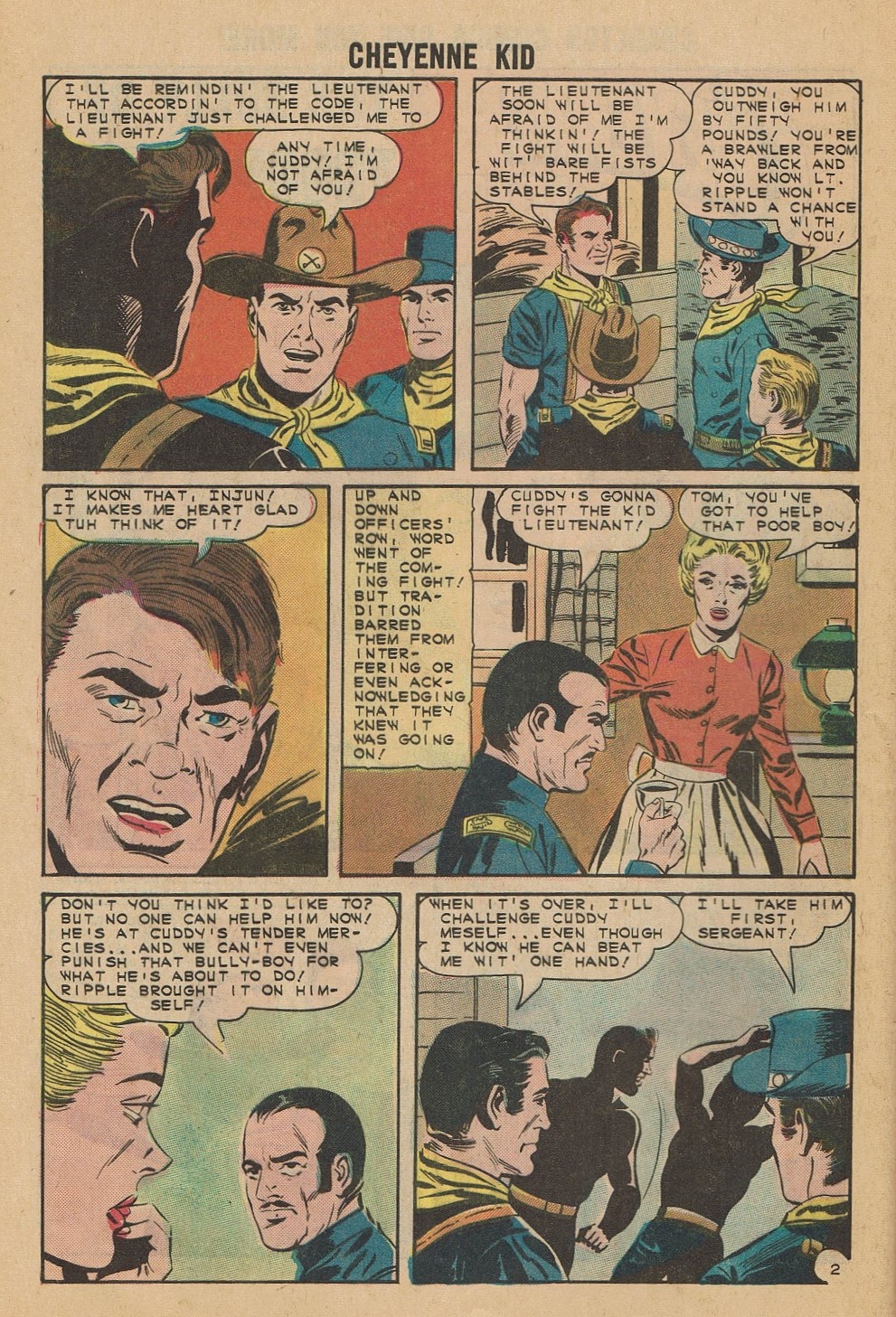 Read online Cheyenne Kid comic -  Issue #47 - 28