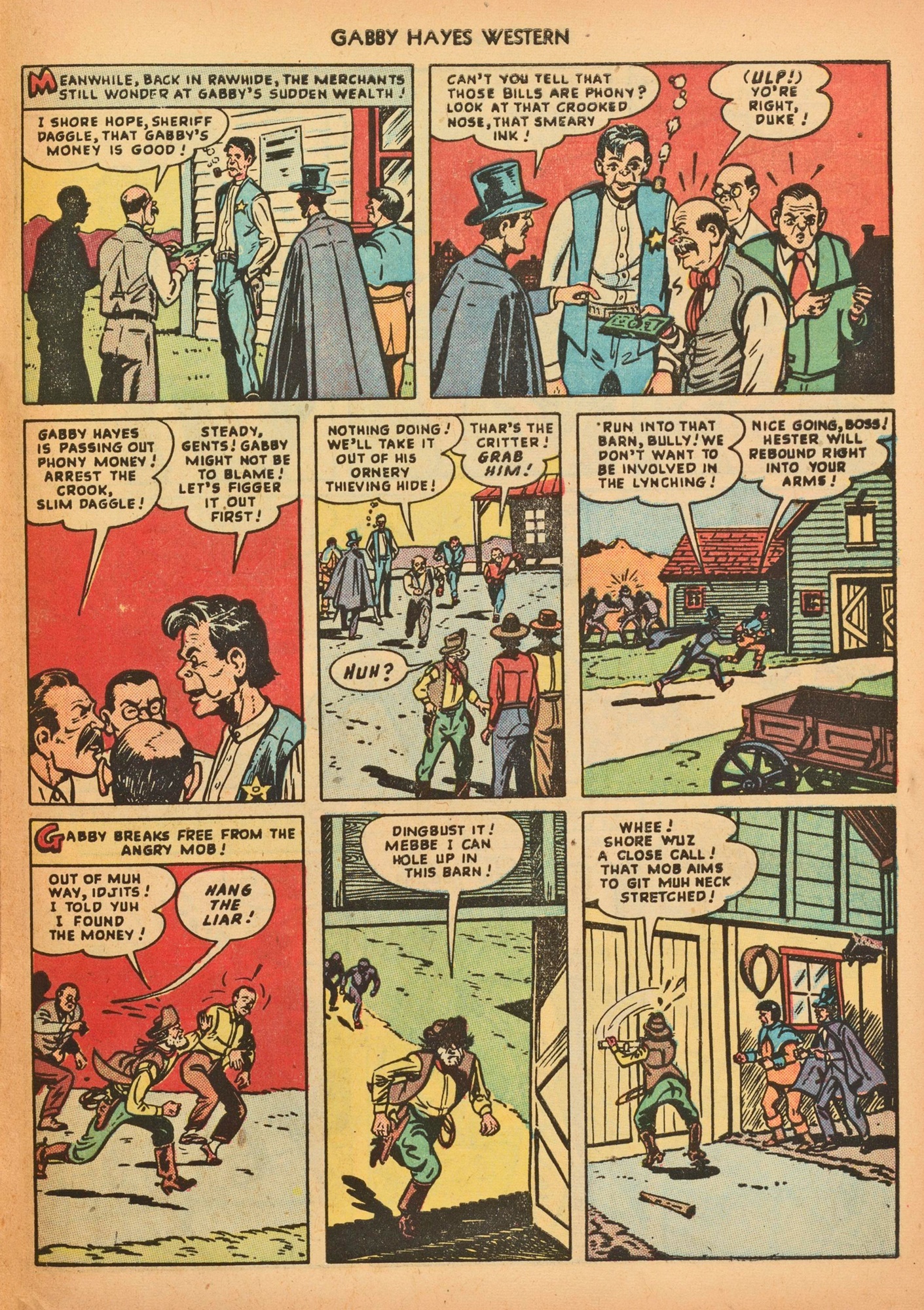 Read online Gabby Hayes Western comic -  Issue #8 - 29