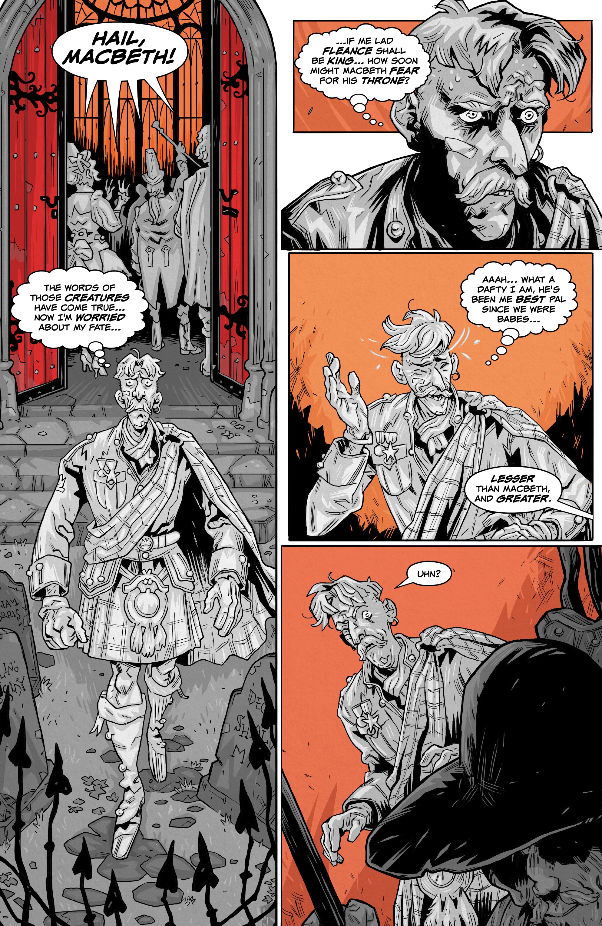 Read online Macbeth: A Tale of Horror comic -  Issue # TPB - 38