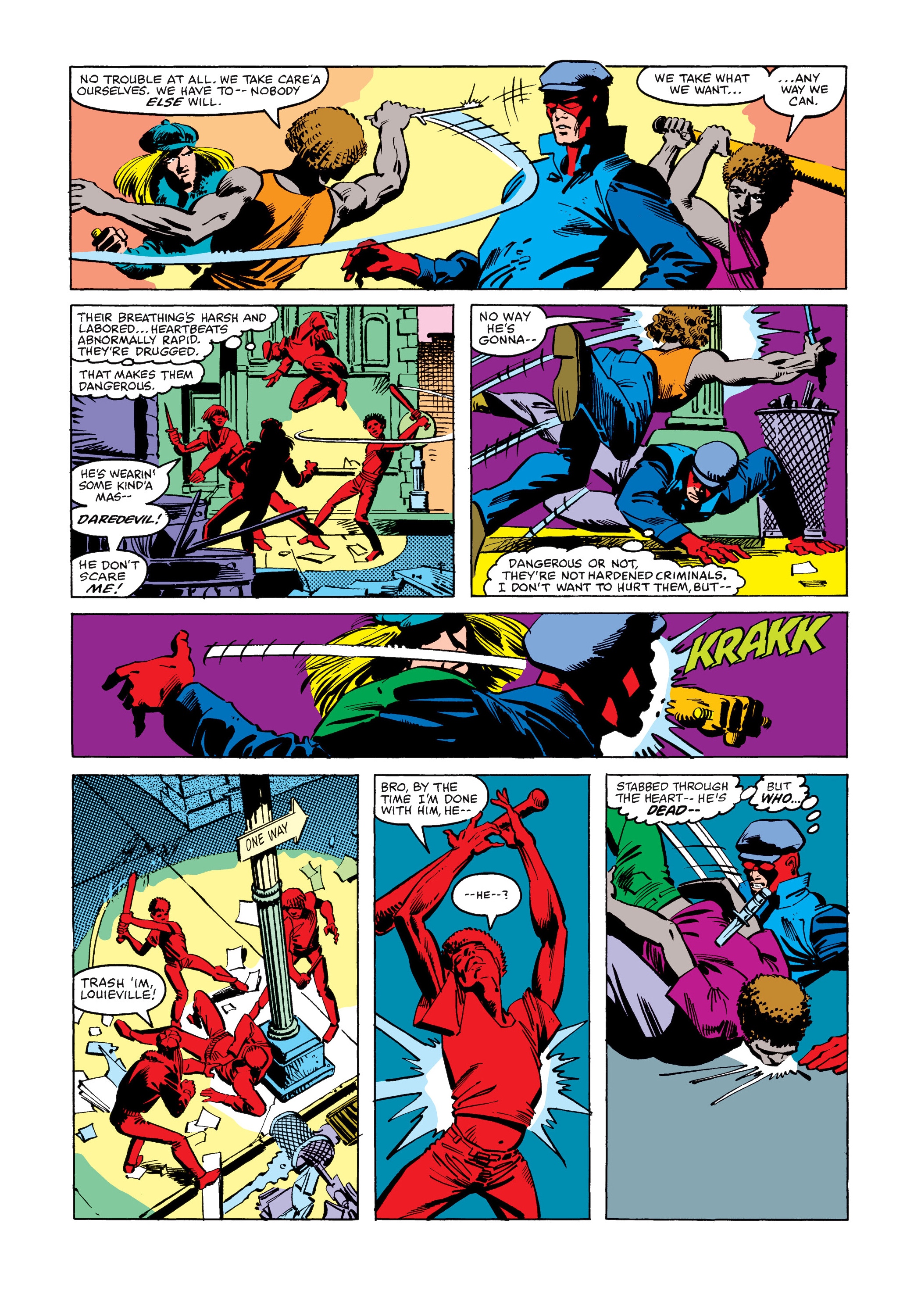 Read online Marvel Masterworks: Daredevil comic -  Issue # TPB 17 (Part 1) - 40