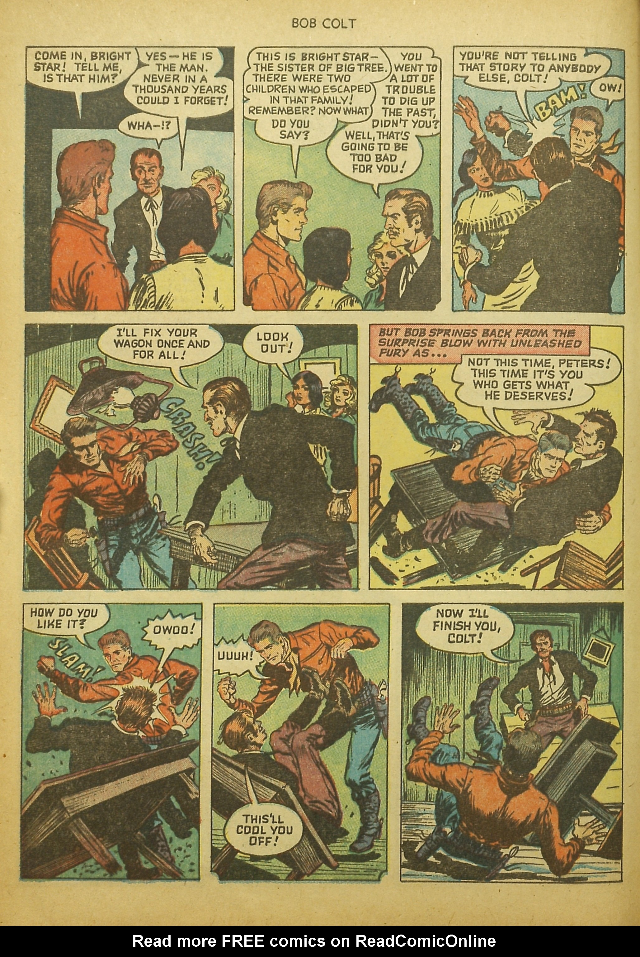Read online Bob Colt Western comic -  Issue #8 - 14