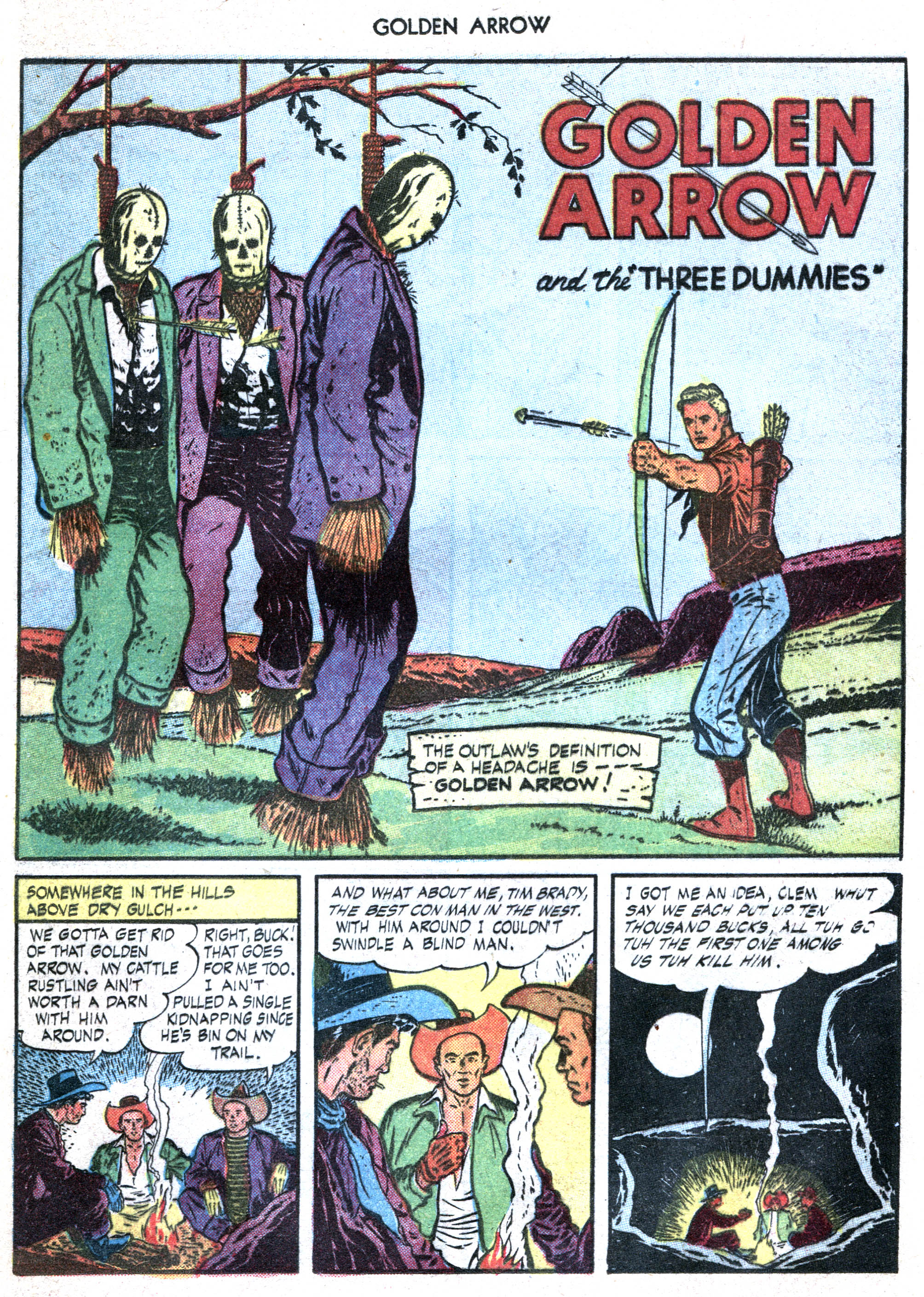 Read online Golden Arrow comic -  Issue #3 - 25