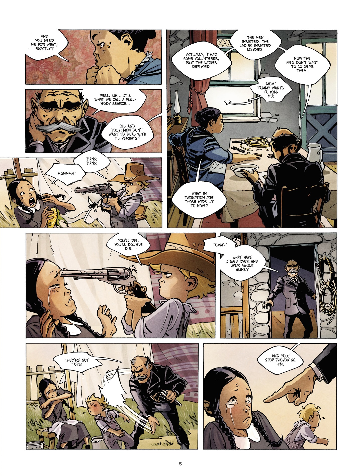 Read online Ladies with Guns comic -  Issue #3 - 5