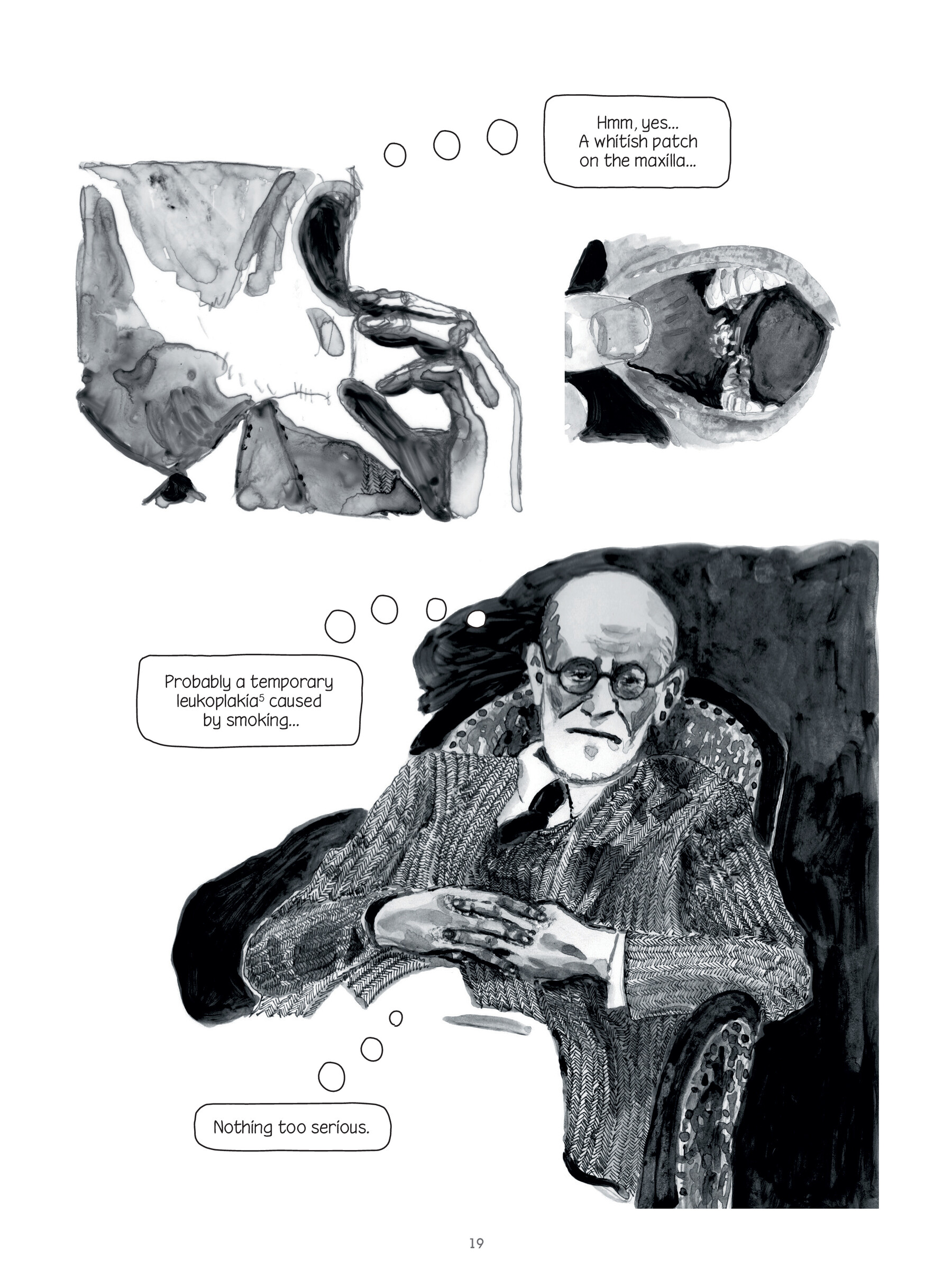 Read online Through Clouds of Smoke: Freud's Final Days comic -  Issue # TPB - 20