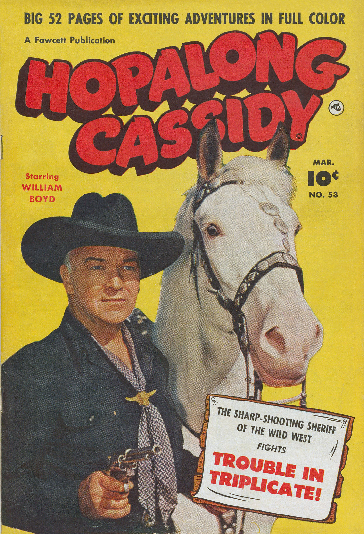 Read online Hopalong Cassidy comic -  Issue #53 - 1